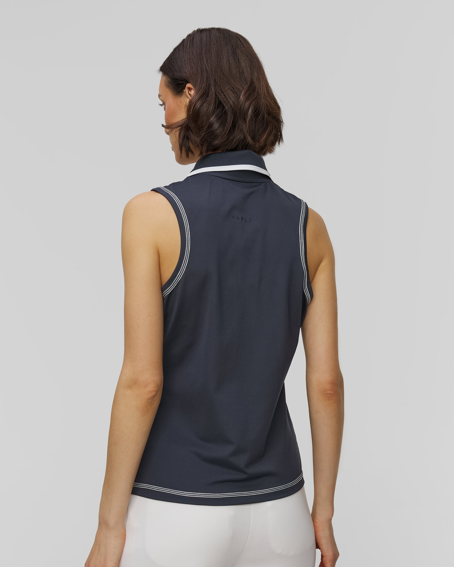 Top bleu marine pour femmes Varley Cammie Performance Tank