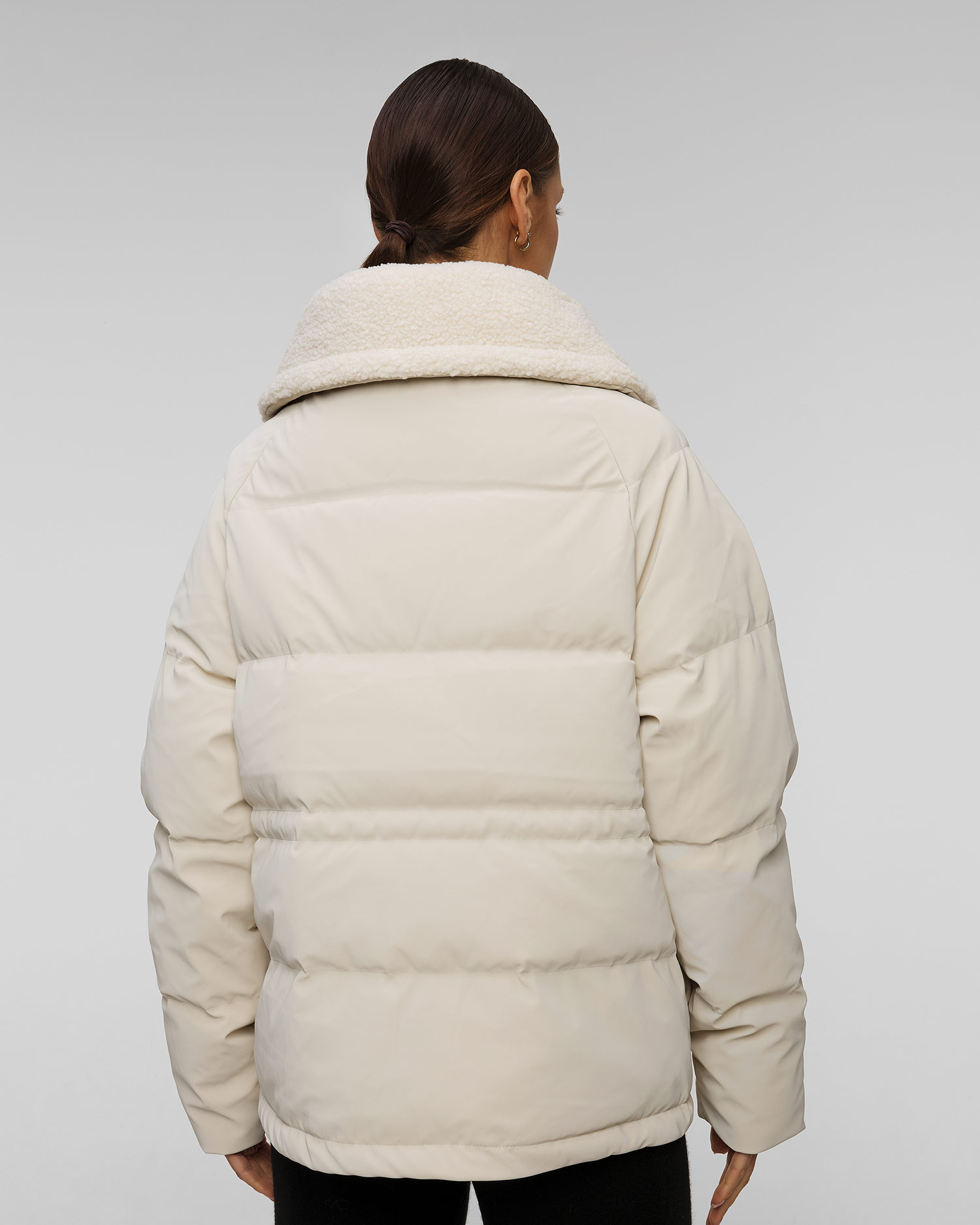 Beżowa kurtka damska Varley Roseville Down Jacket