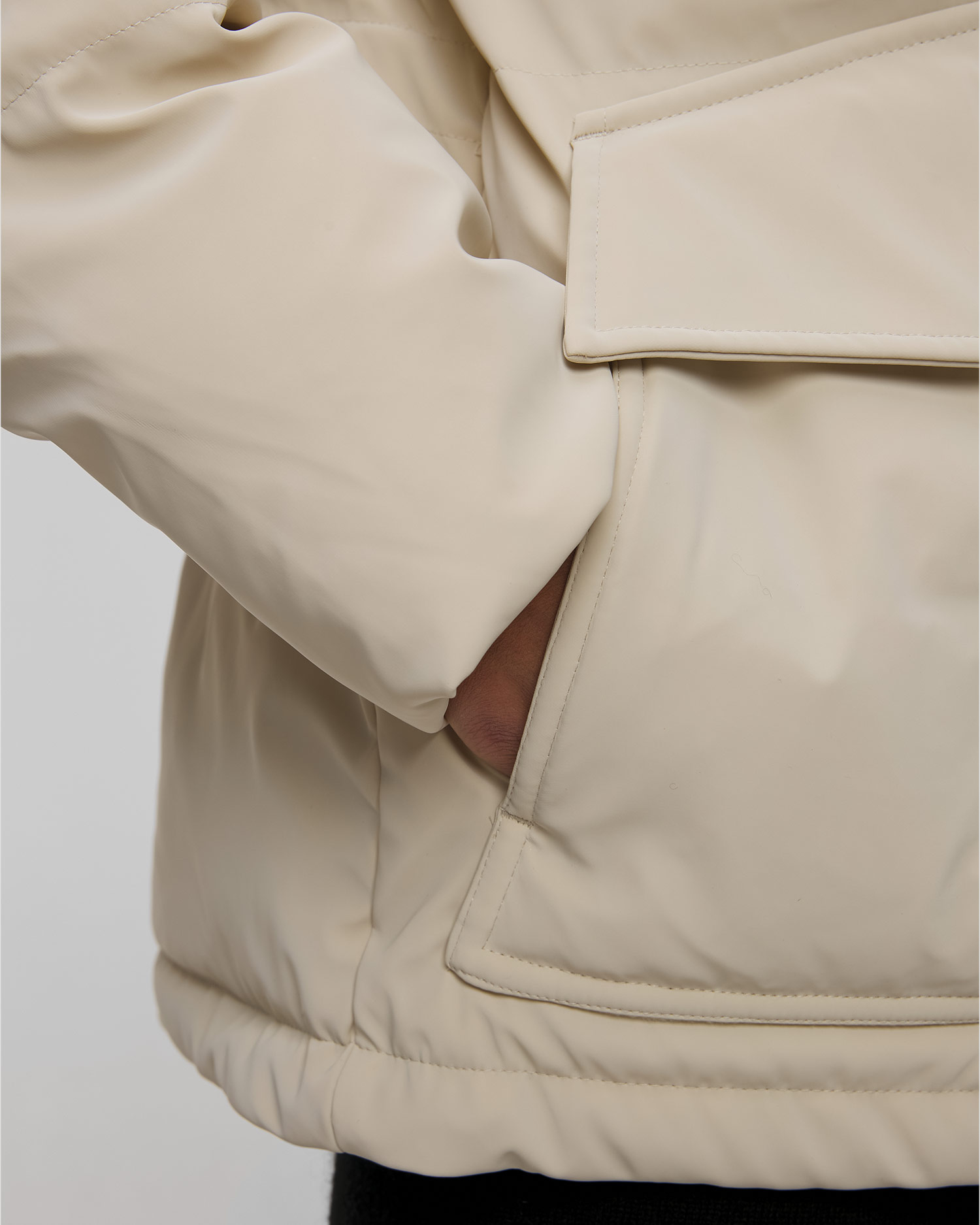 Beżowa kurtka damska Varley Roseville Down Jacket