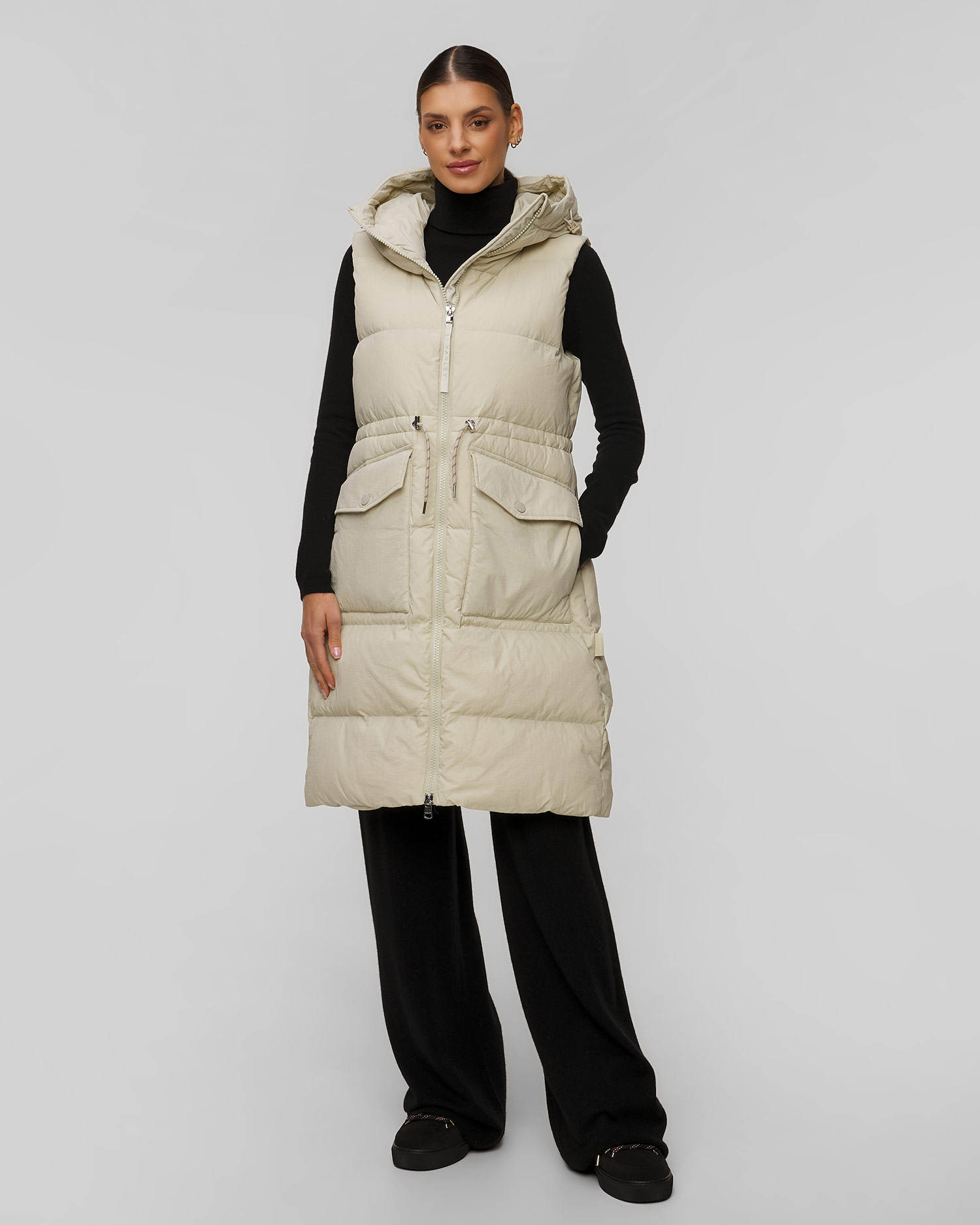 Varley Irving Long Down Gilet Damenweste