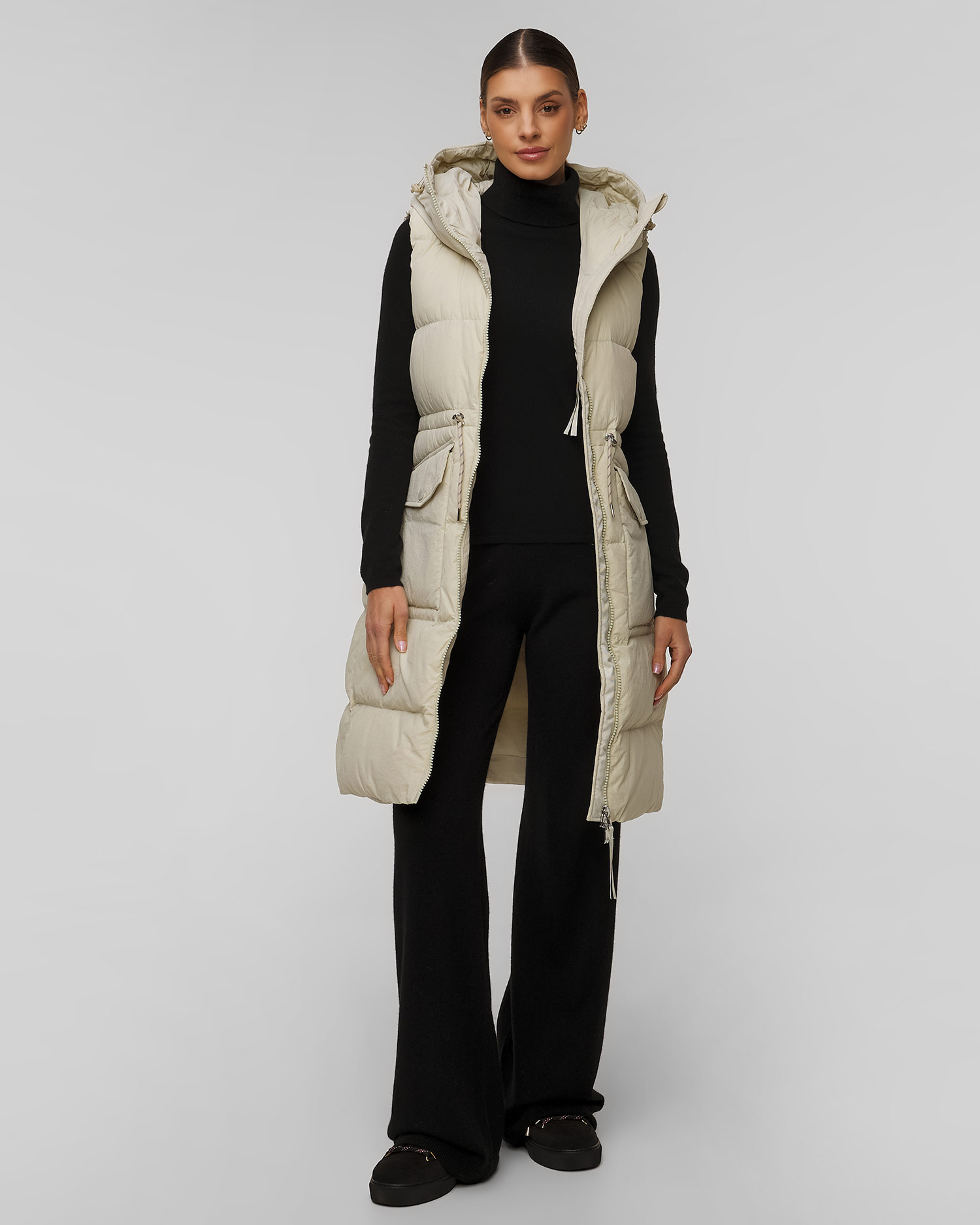 Varley Irving Long Down Gilet Damenweste