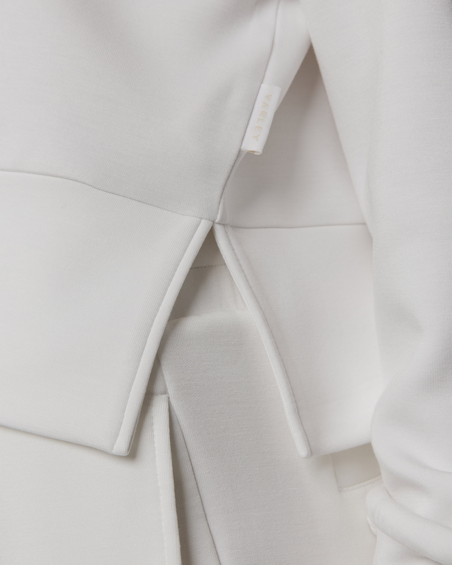 Biała bluza damska Varley Davenport Half Zip