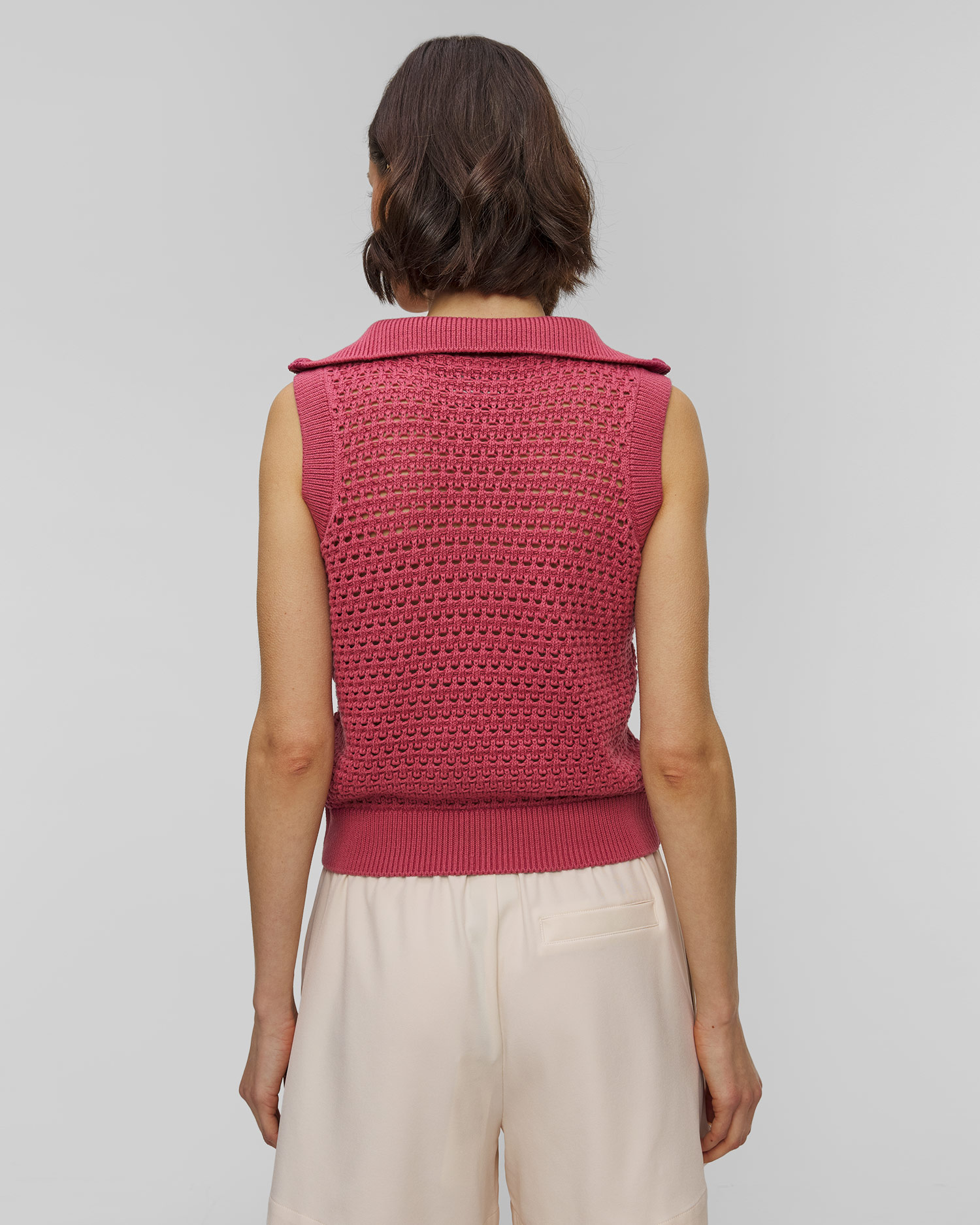 Women's vest Varley Bains Half Zip Tank