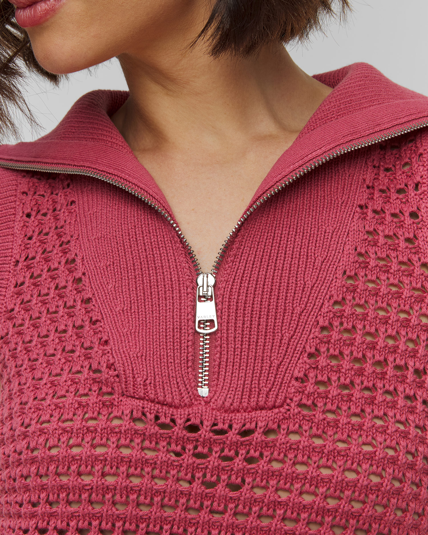 Women's vest Varley Bains Half Zip Tank