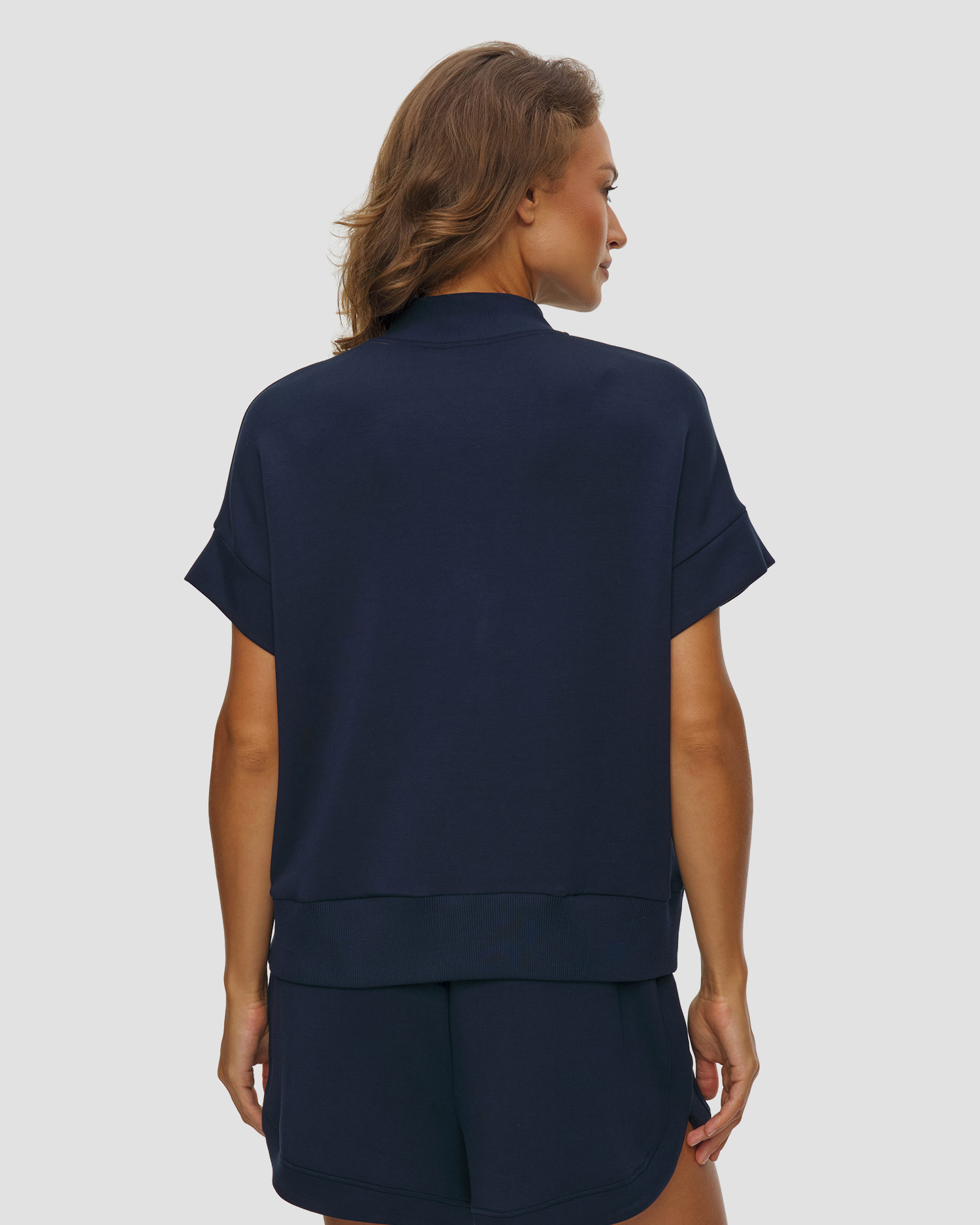 Dámska mikina s krátkym rukávom Varley Ritchie Short Sleeve Sweat