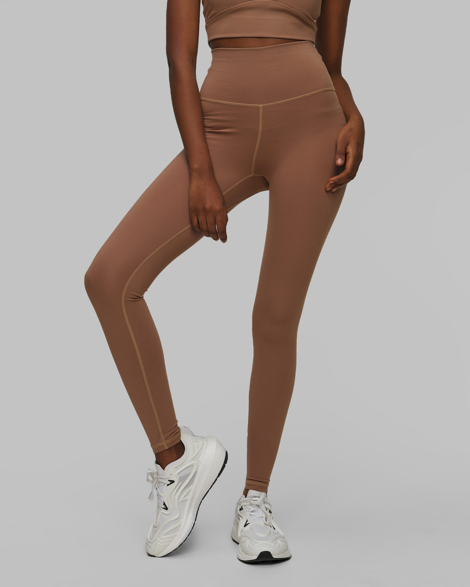 Dámské hnědé legíny Varley FreeSoft High Rise Legging 27