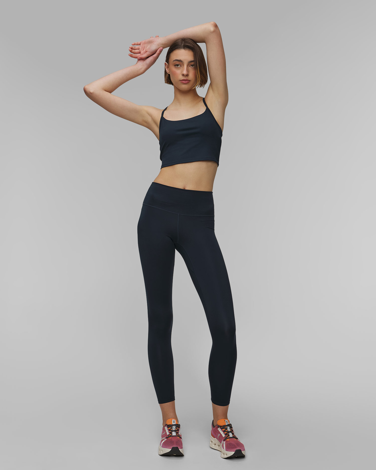 Granatowy top sportowy damski Varley FreeSoft Harley Bralette