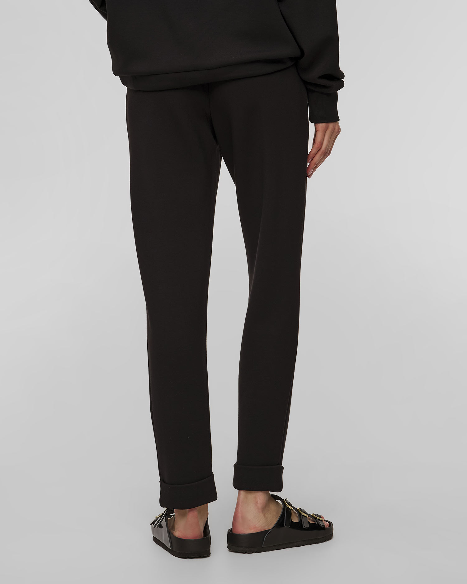 Women's black sweatpants Varley The Rolled Cuff Pant 28.5