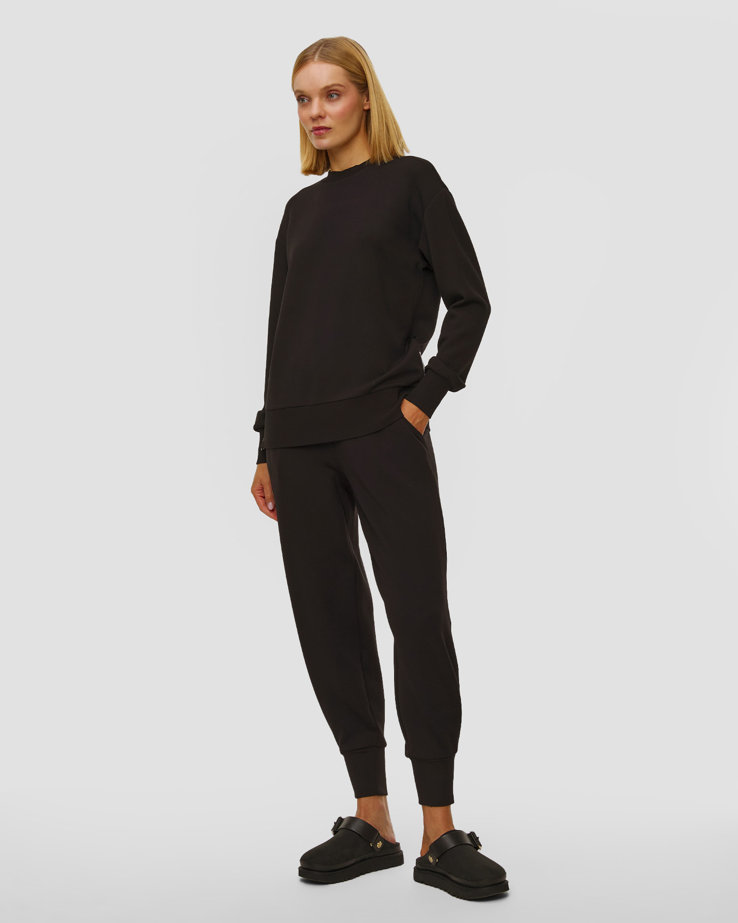 Women's black sweatshirt Varley Gabriella Sweat