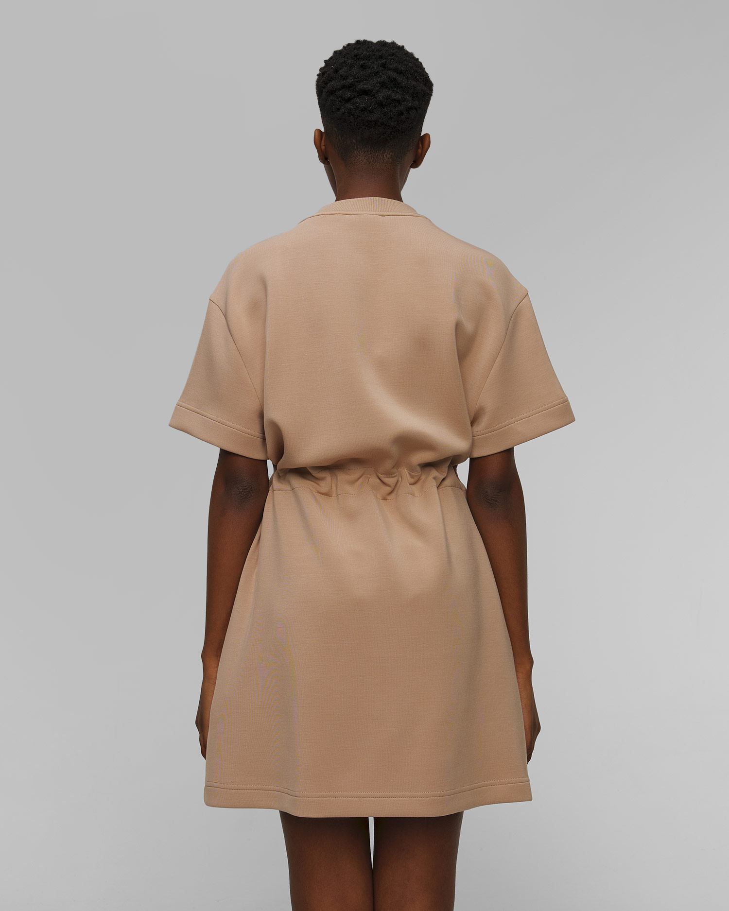 Robe marron pour femmes Varley Maple Dress 2.0