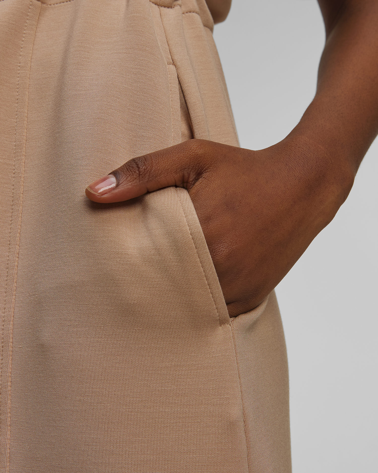 Robe marron pour femmes Varley Maple Dress 2.0