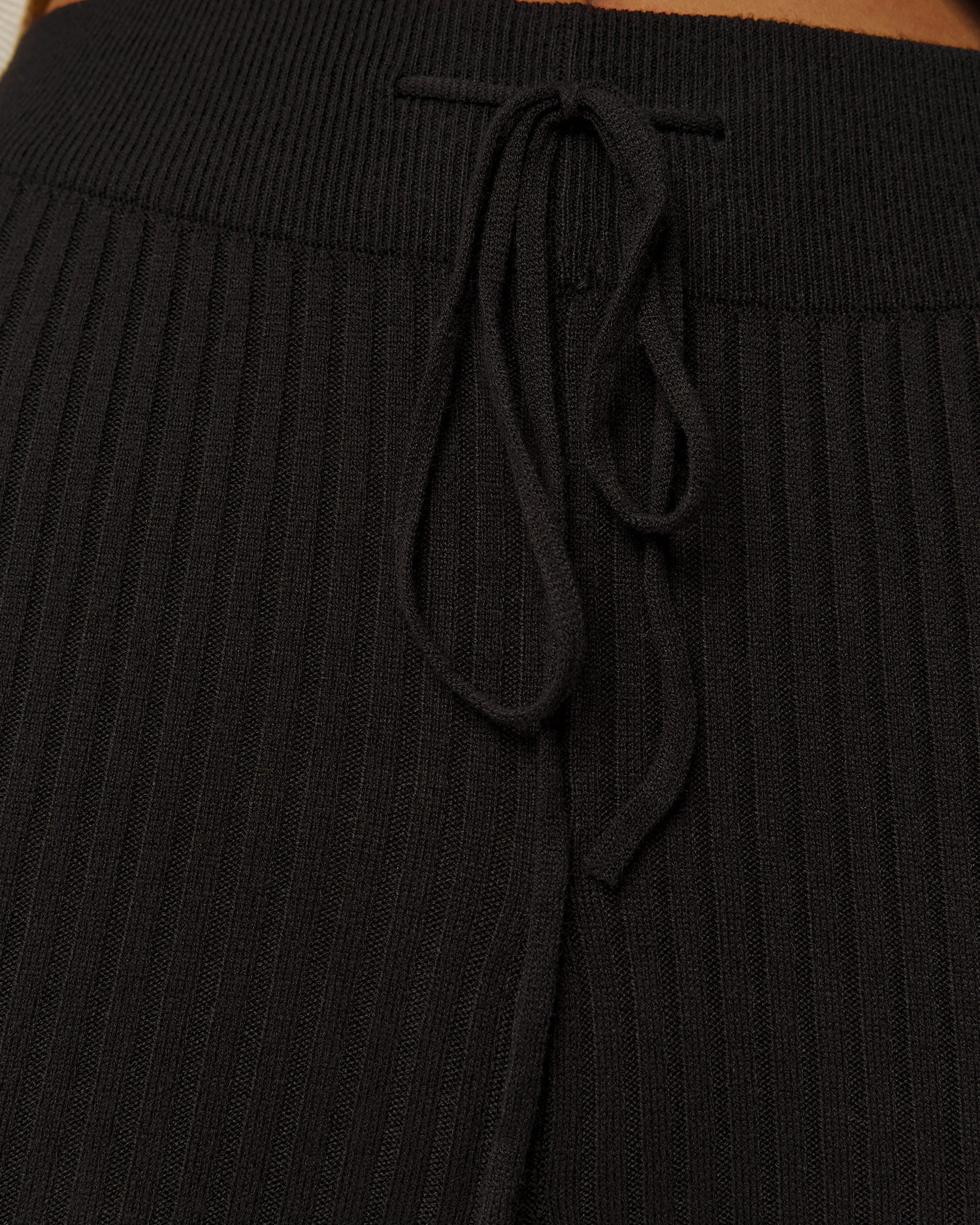 Colanți negri pentru femei Varley Aiden Knit Legging