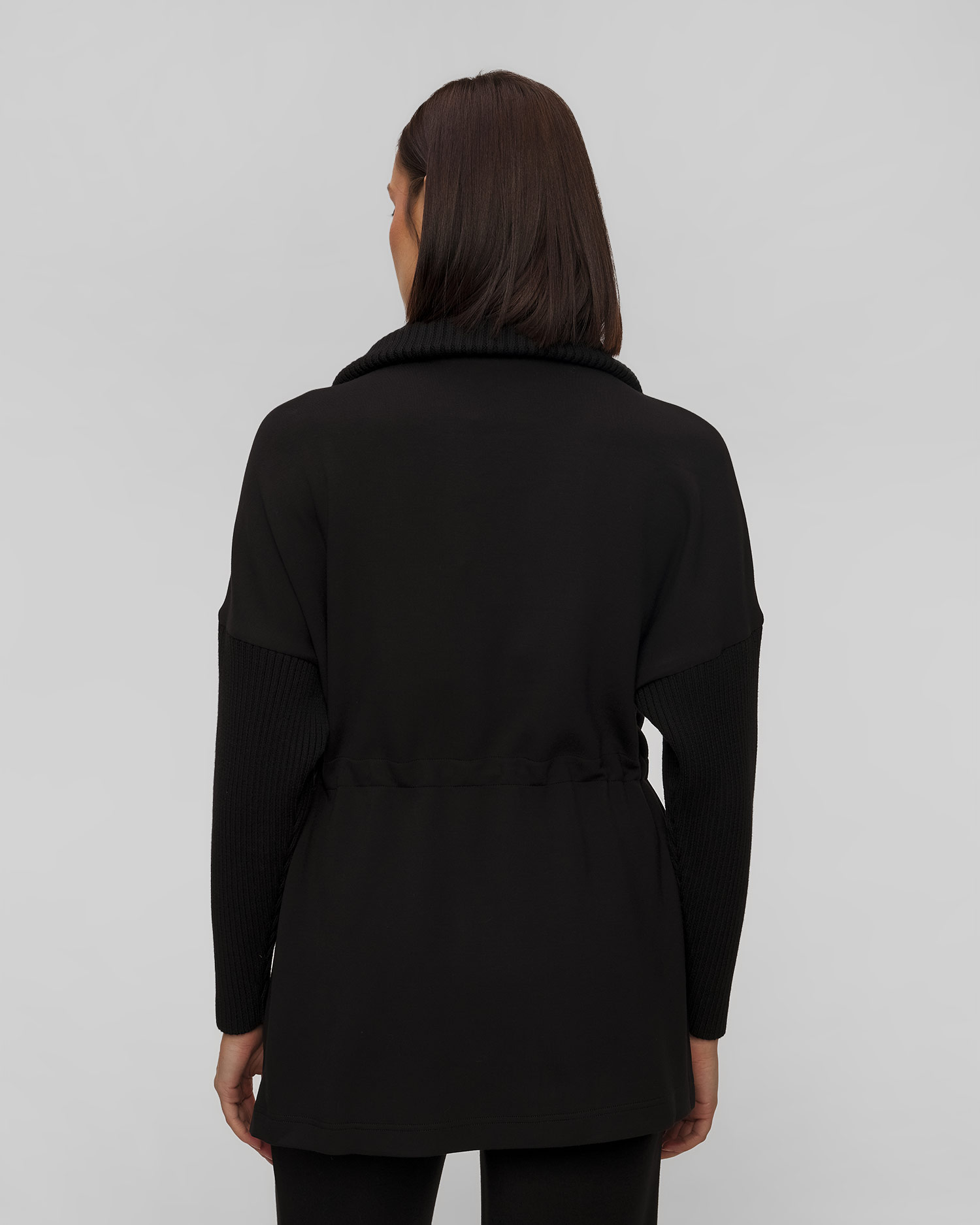 Women's black jacket Varley Palen Longline Zip Through