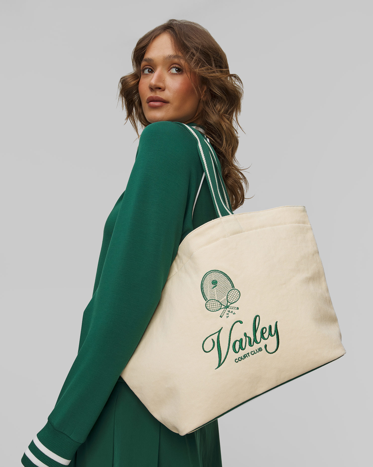Varley Robinson Canvas Club Tote Bag Damentasche