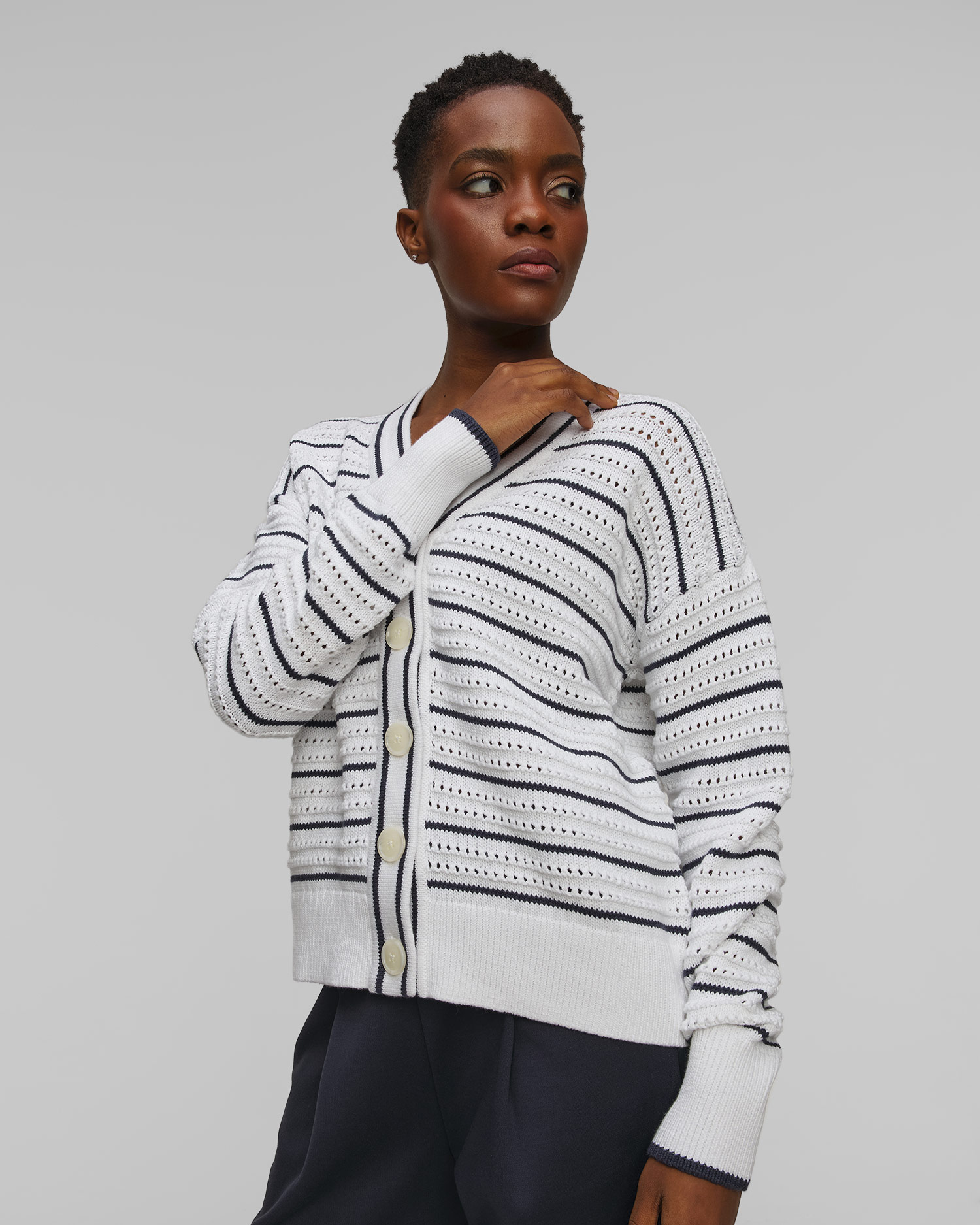 Kardigan damski Varley Antonia Relaxed Cardigan