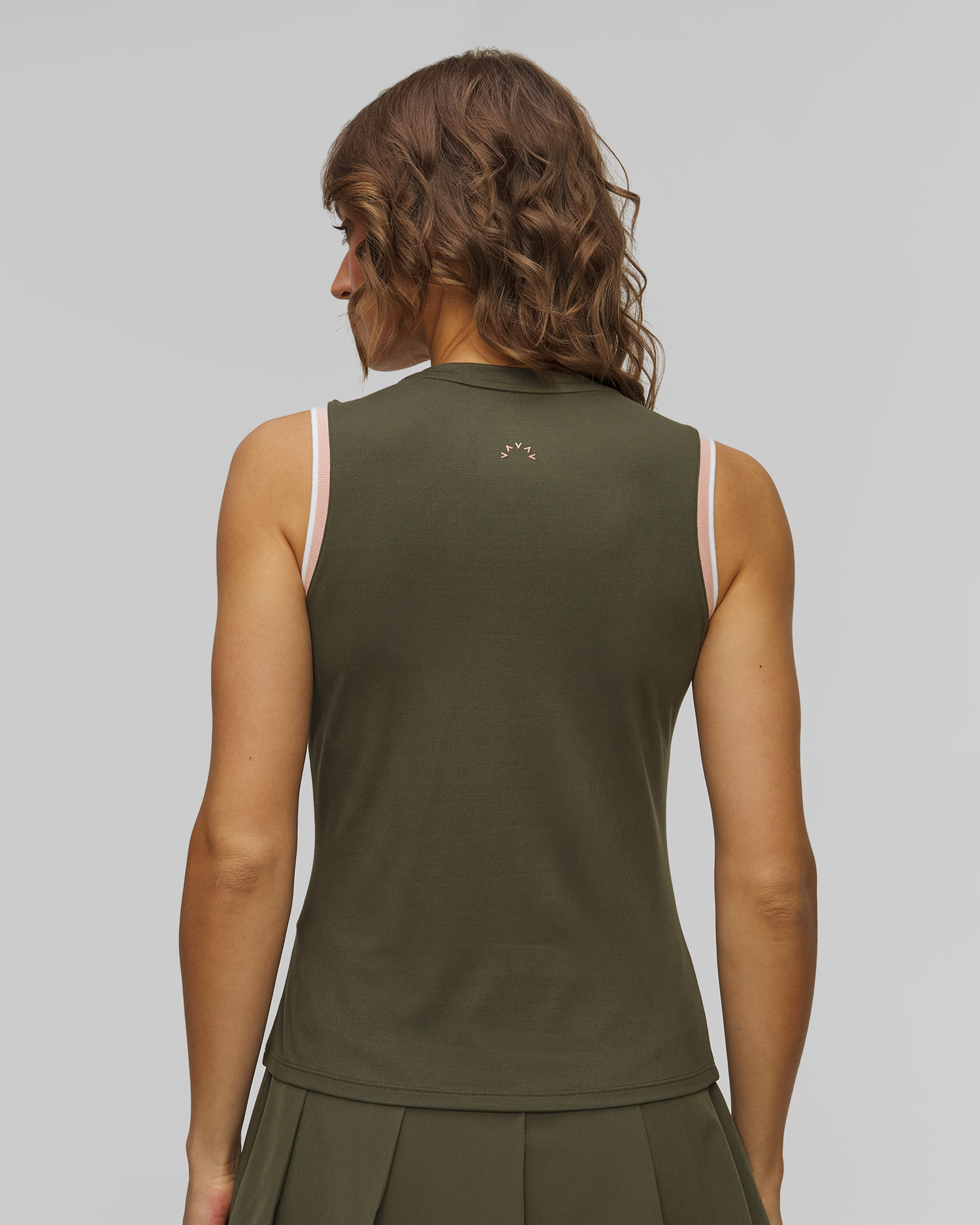 Koszulka khaki damska Varley Arton Performance Tank