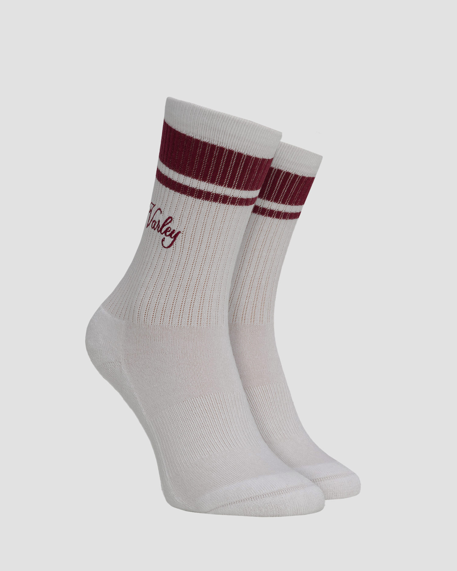 Șosete pentru femei Varley Lamar Club Stripe Sock, Culoare/Model: Biały