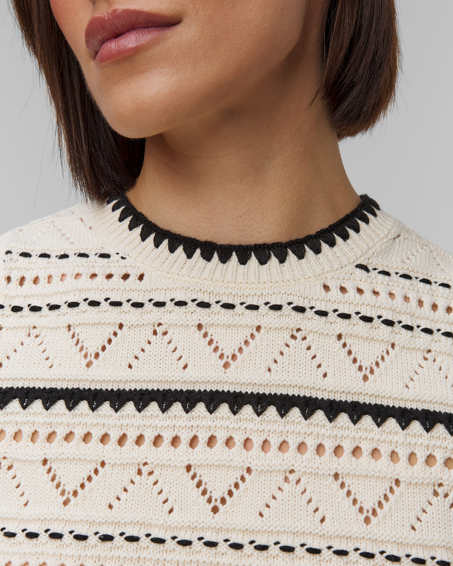 Vestă tricotată pentru femei Varley Athena Pointelle Knit Vest