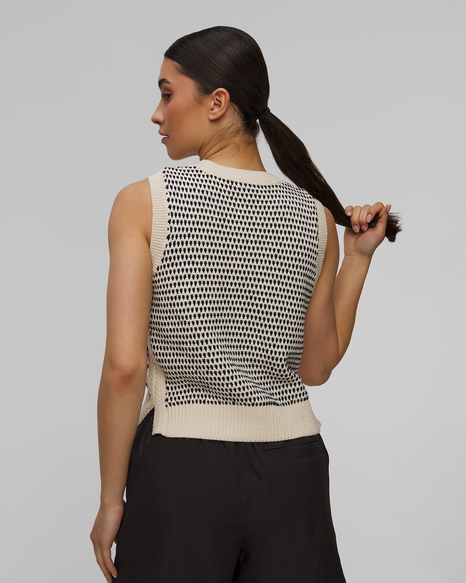 Vestă tricotată pentru femei Varley Knowles Textured Knit Vest
