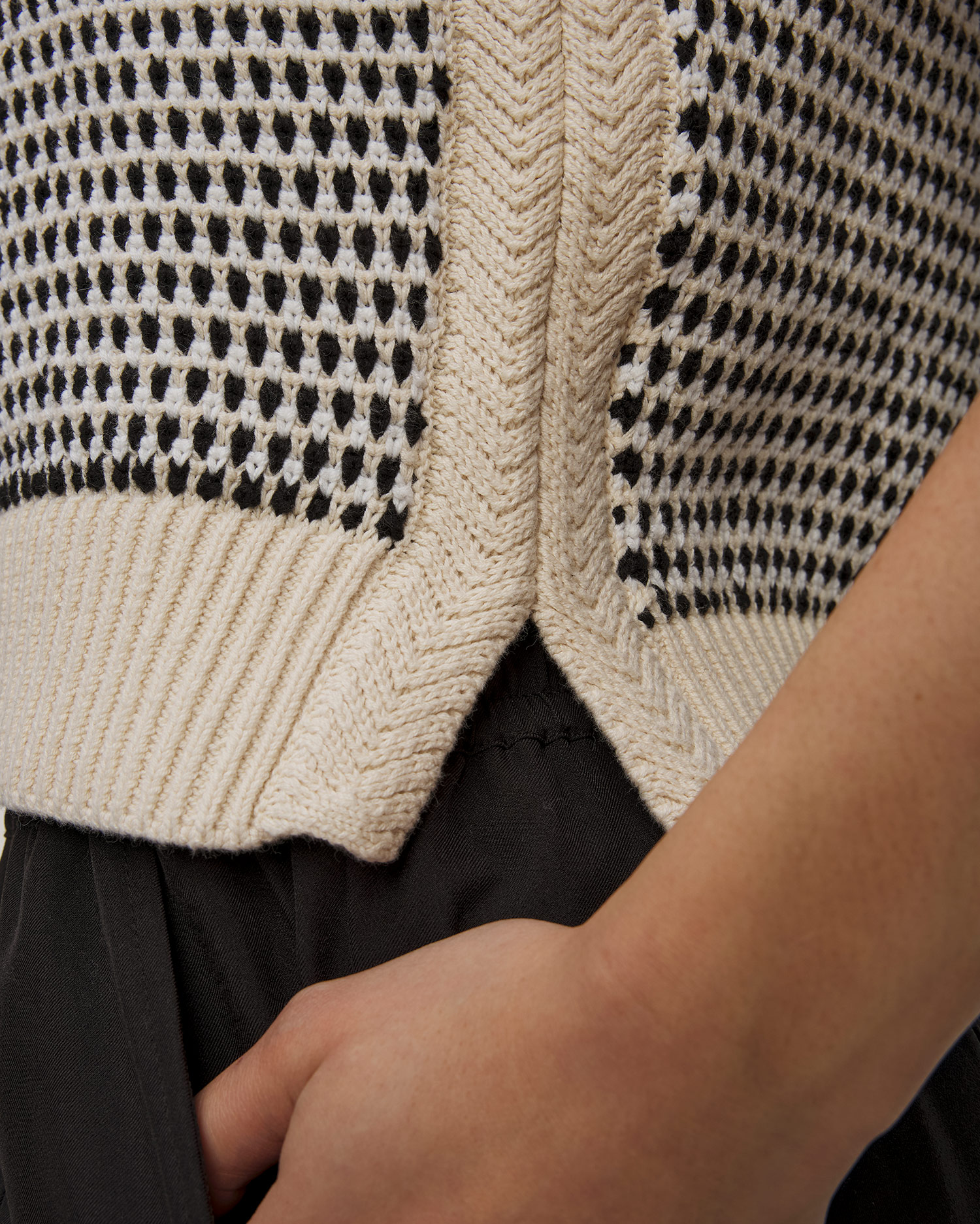 Vestă tricotată pentru femei Varley Knowles Textured Knit Vest