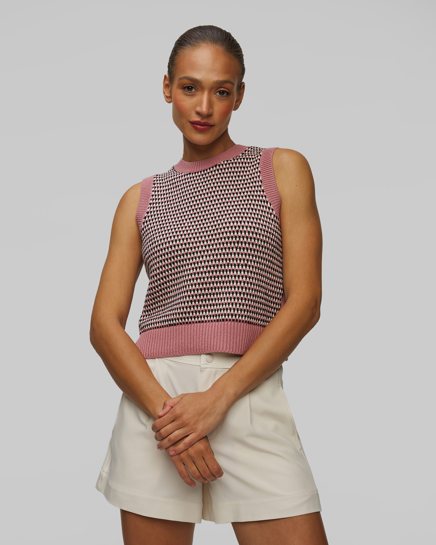 Vestă tricotată pentru femei Varley Knowles Textured Knit Vest