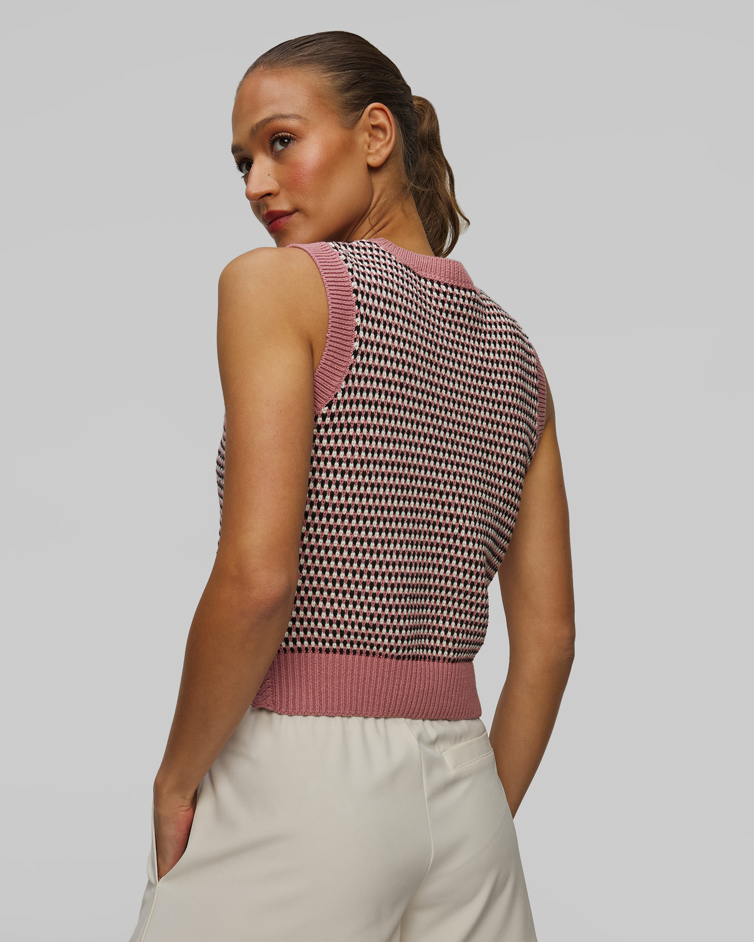 Varley Knowles Textured Knit Vest Strickweste für Damen