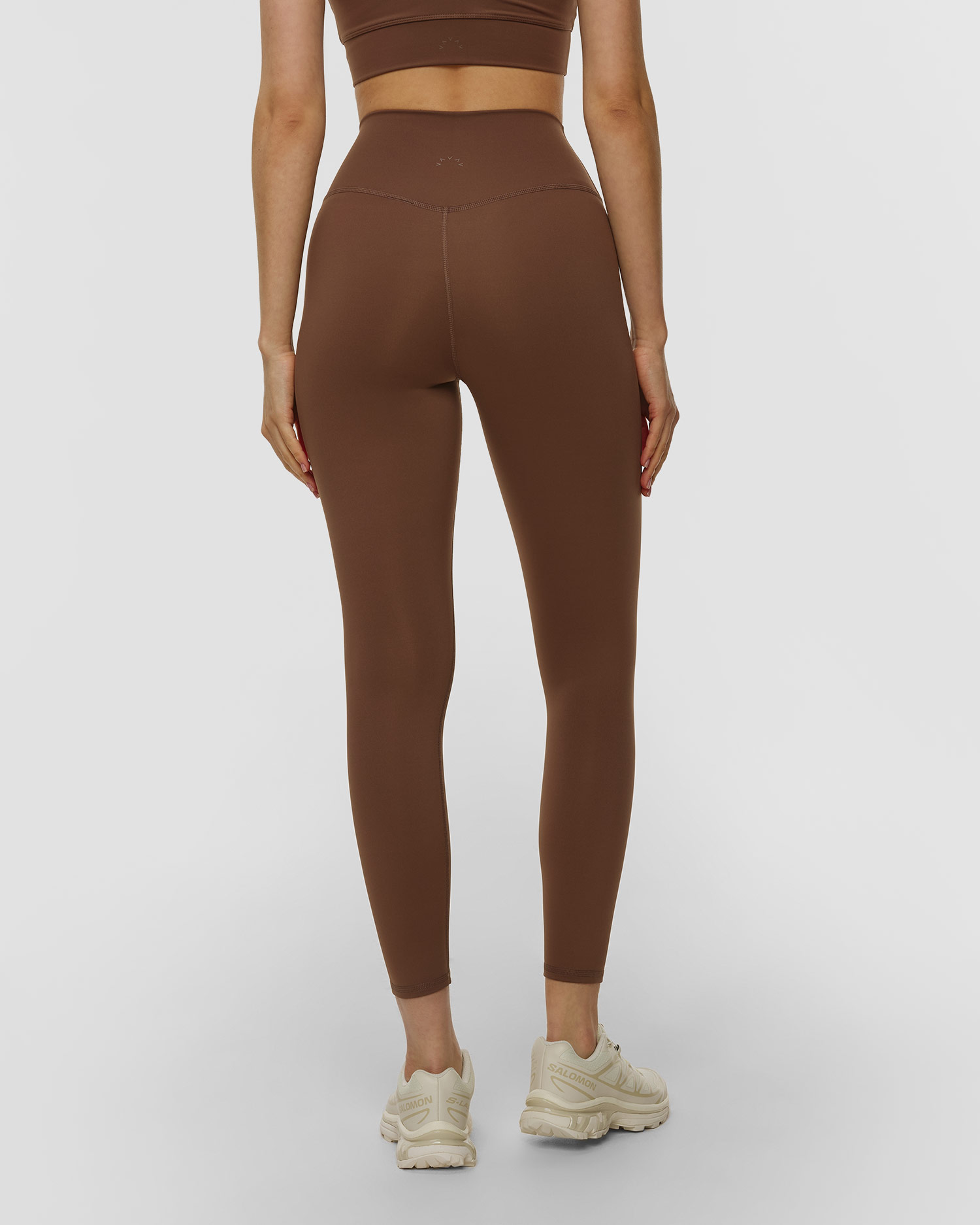 Dámske hnedé legíny Varley Assure High Rise Legging 25
