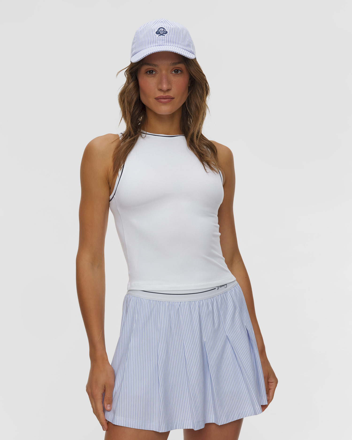 Top pentru femei Varley Lettie Tank, Culoare/Model: Biały