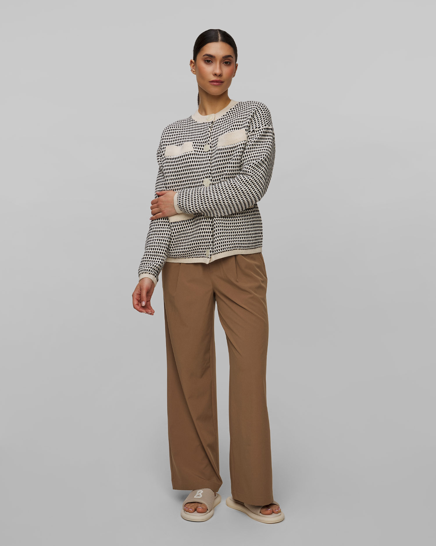 Kurtka dzianinowa damska Varley Tidewell Textured Knit Jacket