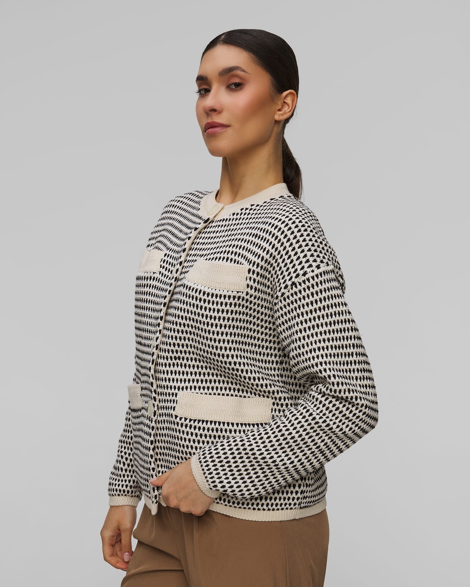 Giacca in maglia da donna Varley Tidewell Textured Knit Jacket