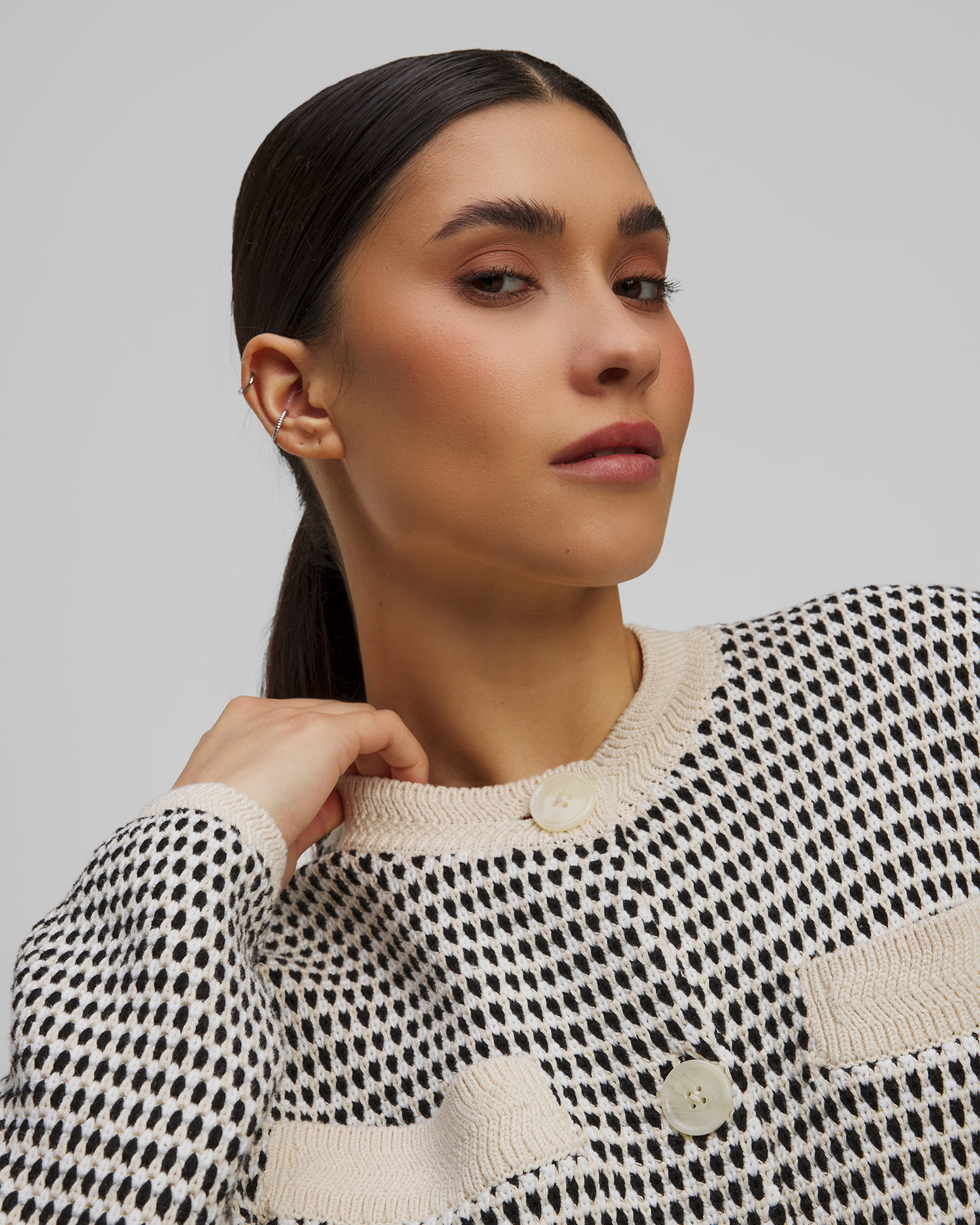 Giacca in maglia da donna Varley Tidewell Textured Knit Jacket