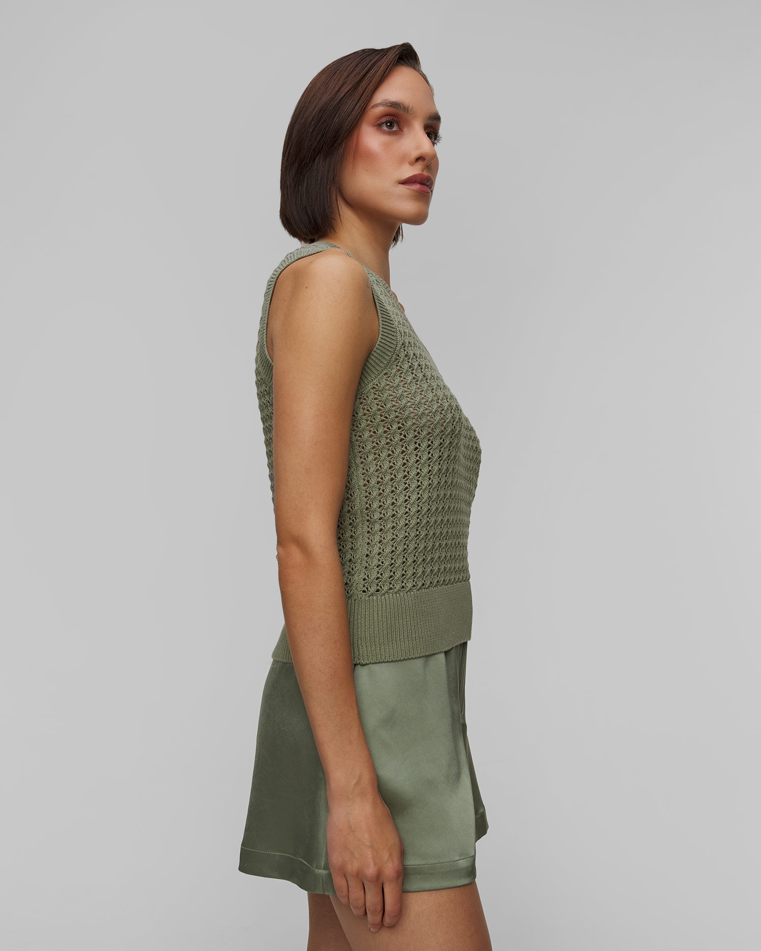 Vestă tricotată pentru femei Varley Ferns Open Knit Tank