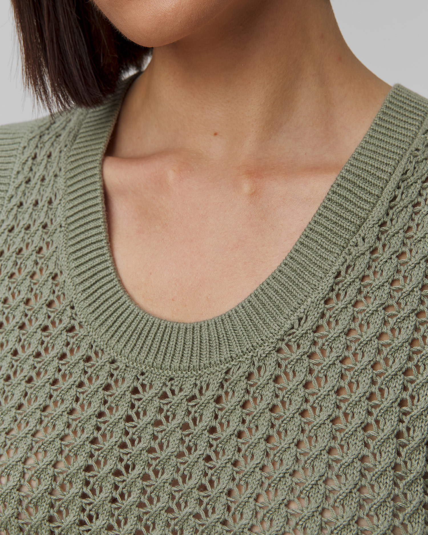 Women's knitted waistcoat Varley Ferns Open Knit Tank