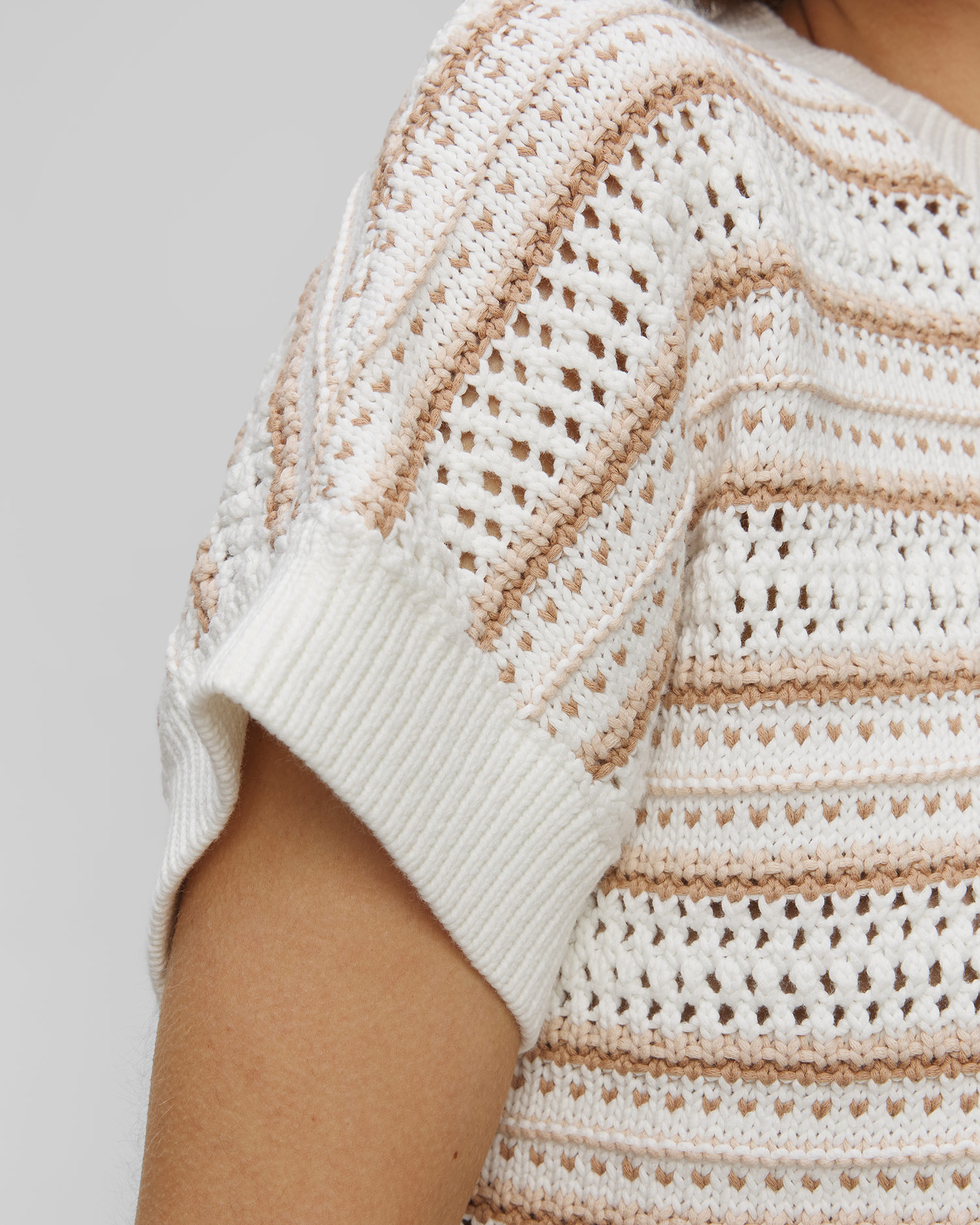 Sweter damski Varley Ciara Stripe Knit Top