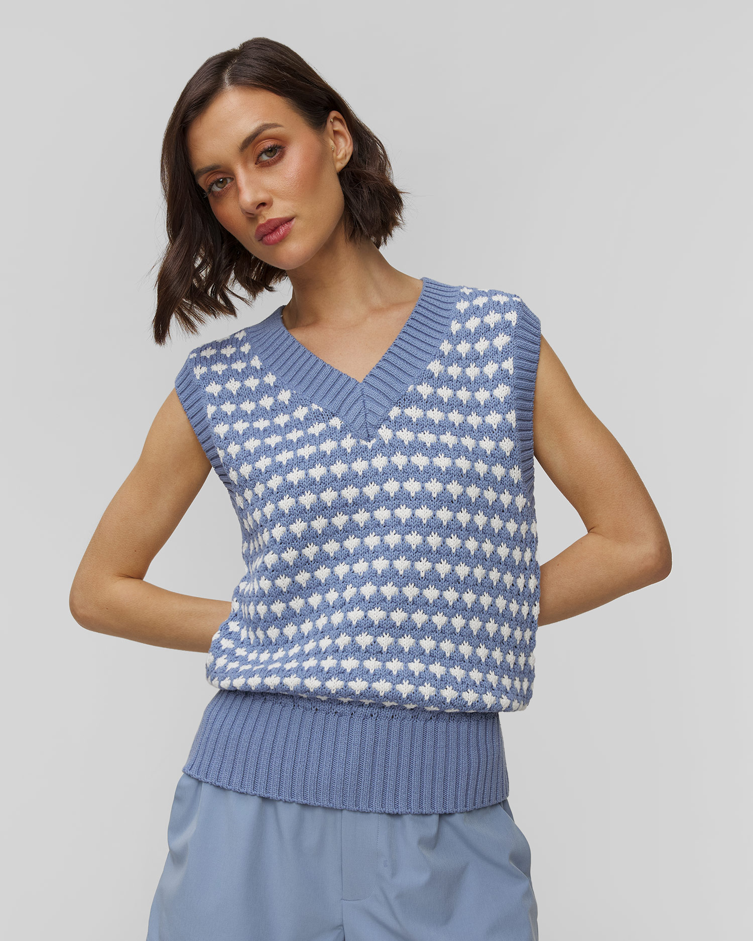 Dámska pletená vesta Varley Antonella Knit Vest