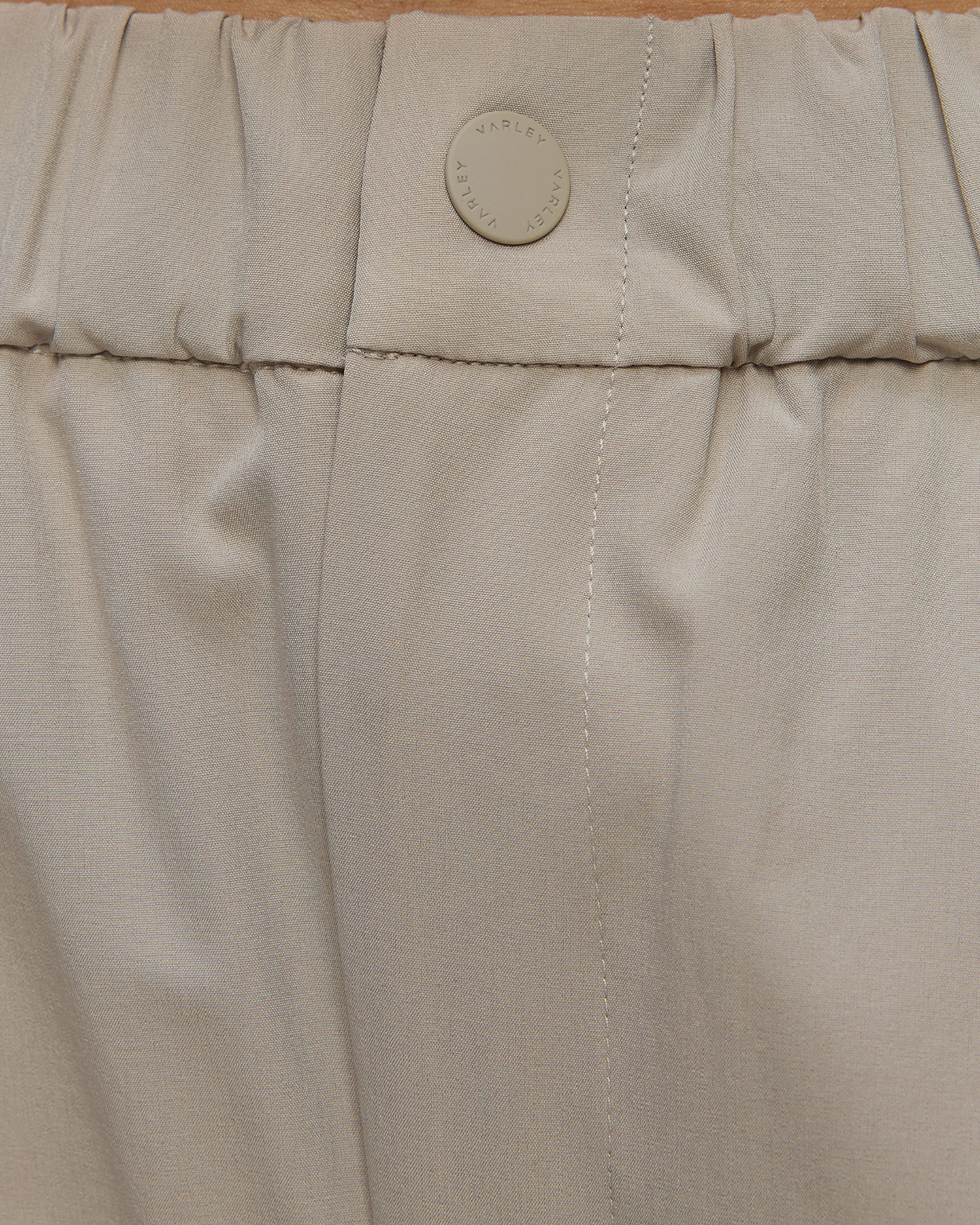 Pantaloni bej pentru femei Varley Kayson Wide Leg 29.5