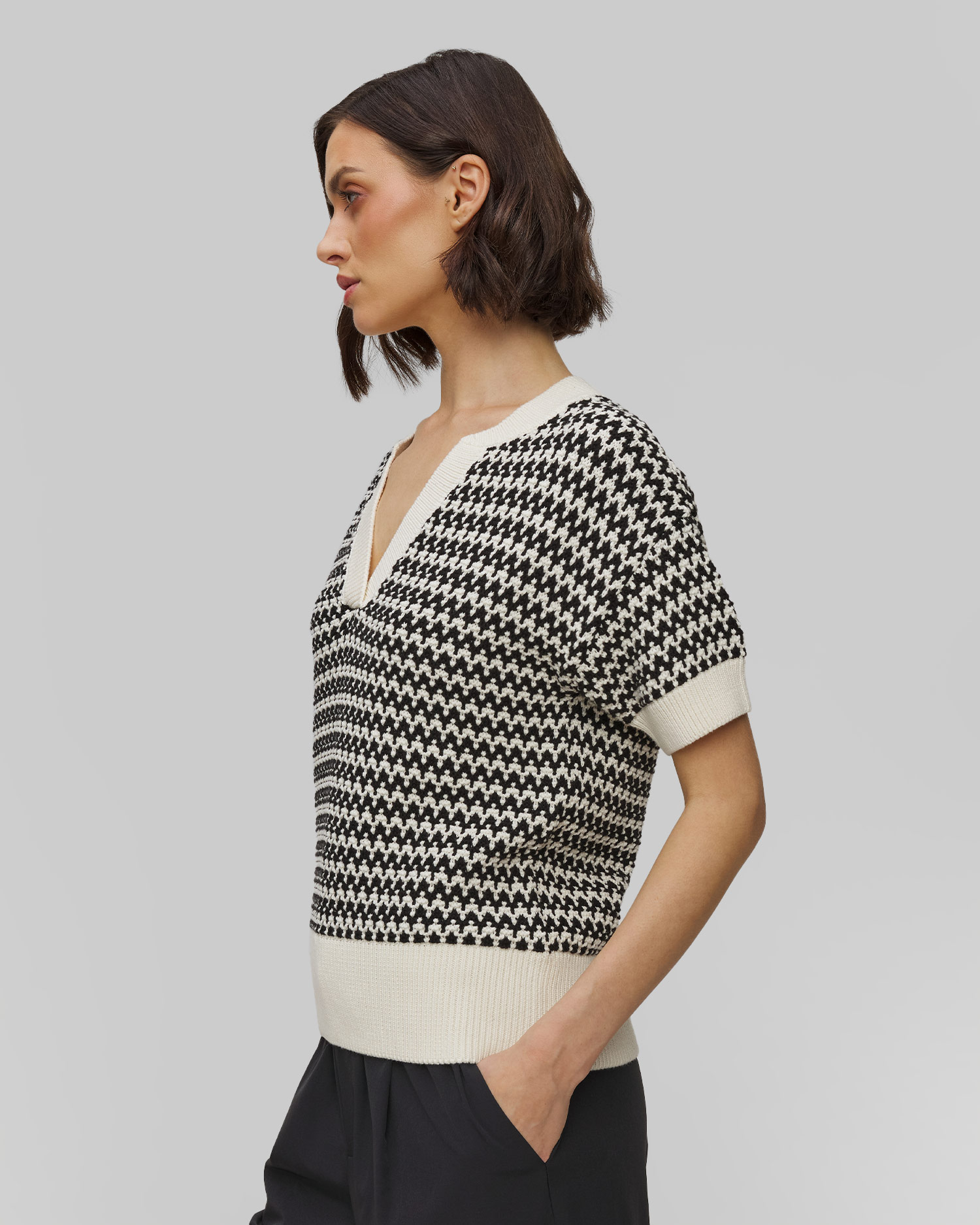 Dzianinowy top damski Varley Dora Knit Top