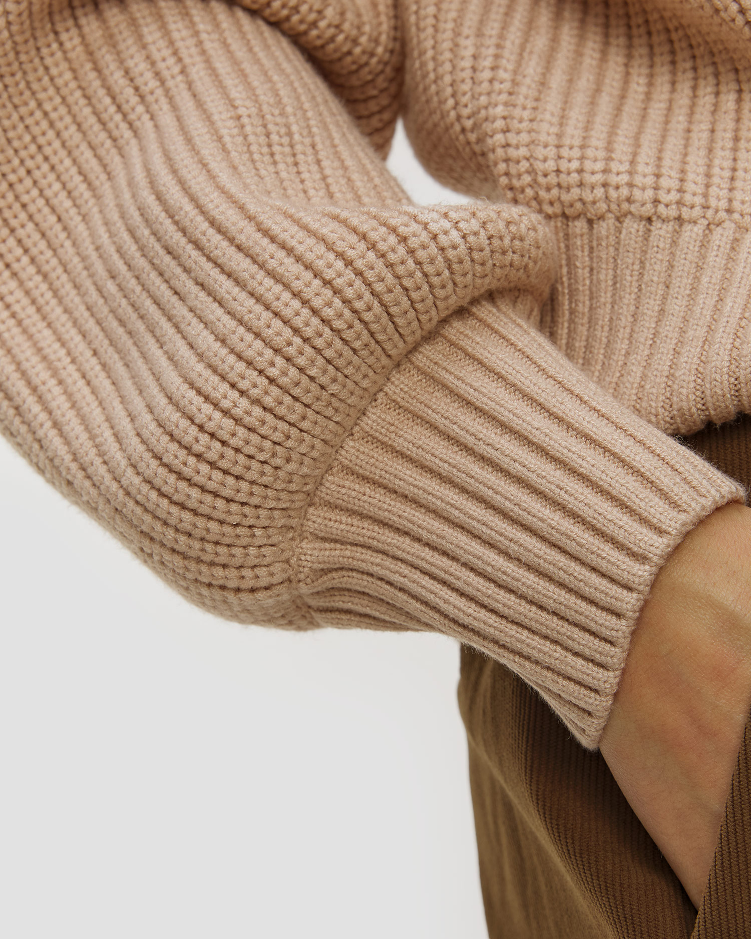 Dámsky sveter Varley Martina High Neck Rib Knit
