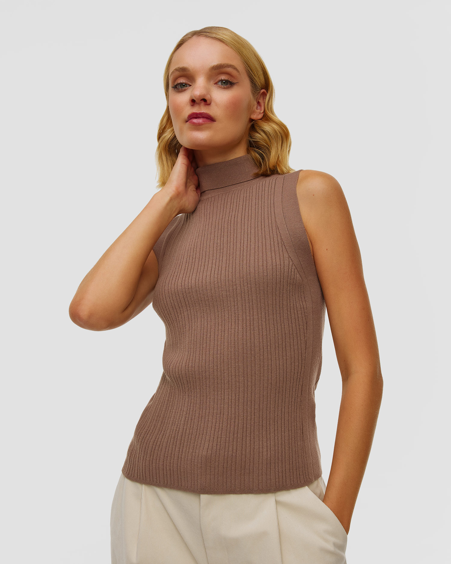 Women's top Varley Anastasia Rib Knit Tank