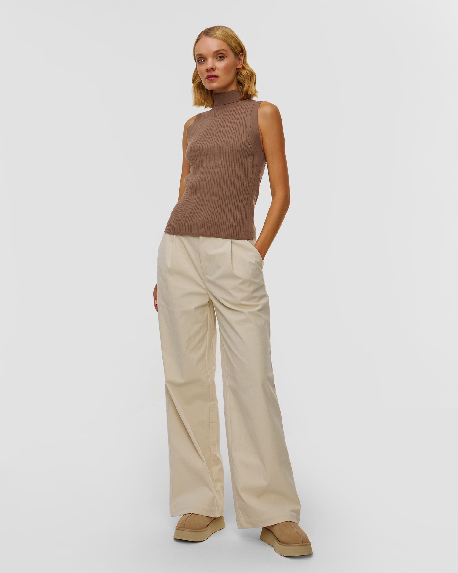 Women's top Varley Anastasia Rib Knit Tank