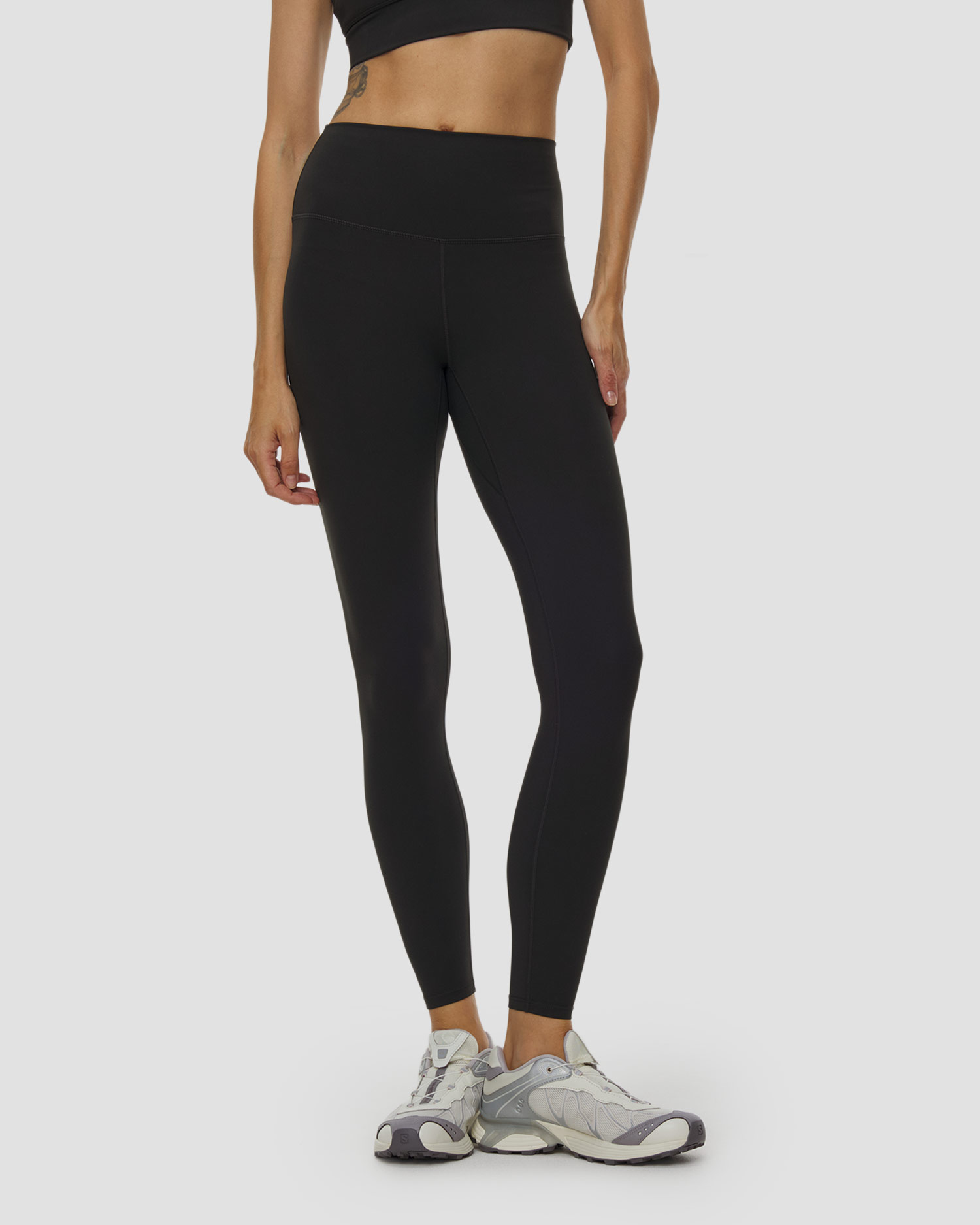 Varley Freesoft High Rise Legging Damenleggings in Schwarz, Farbe/Muster: Czarny