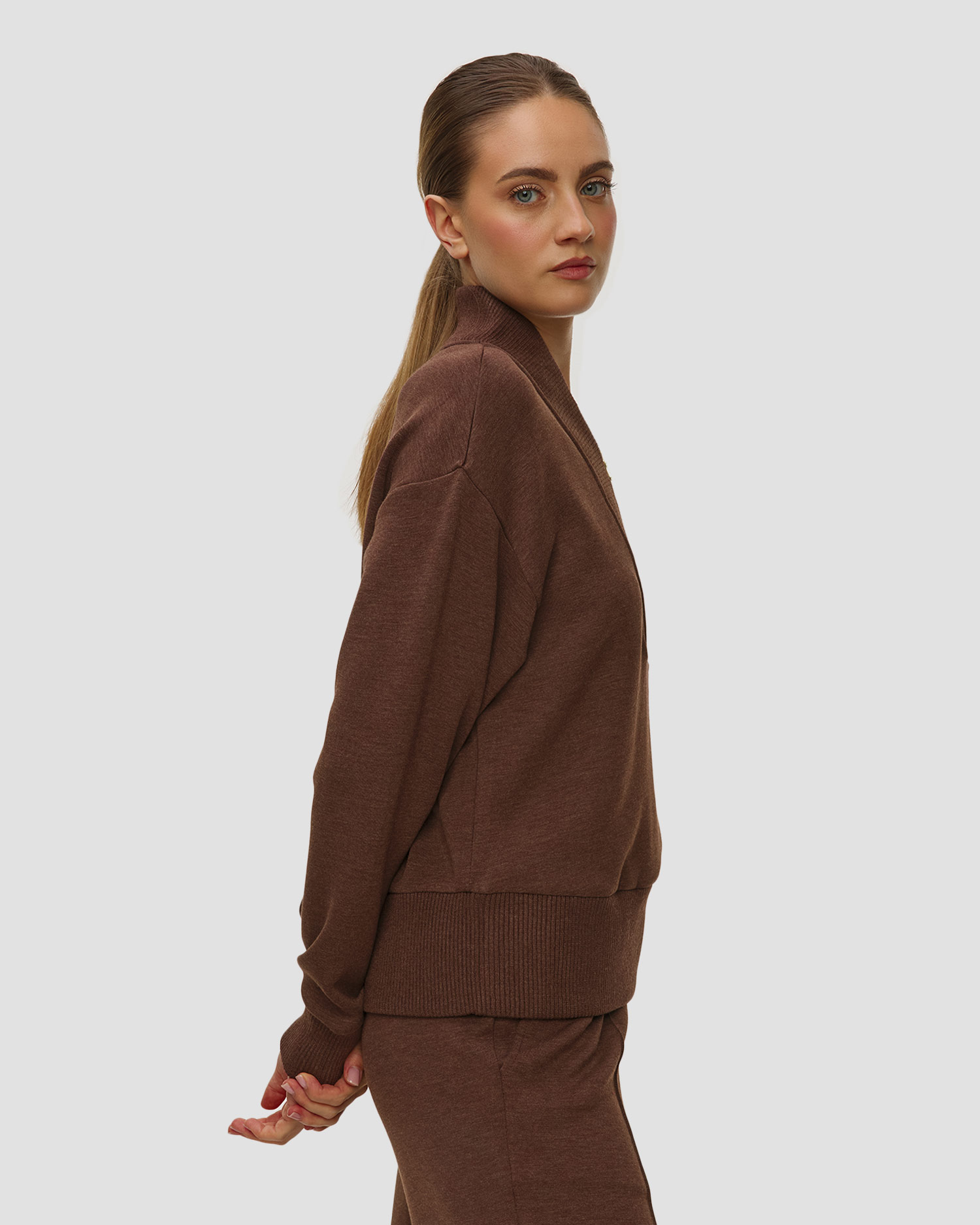 Bluză pentru femei Varley Sally Half Zip Sweat