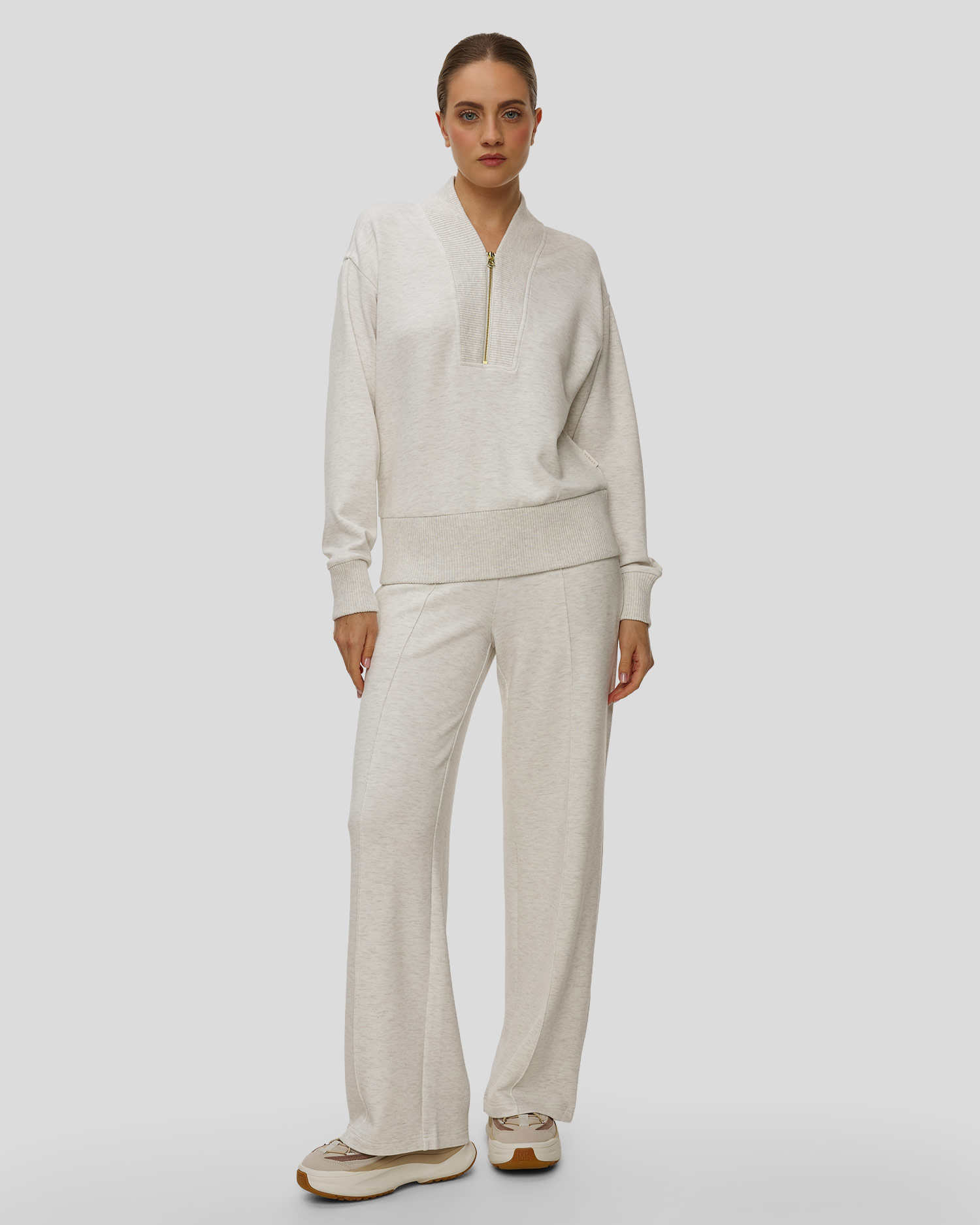Bluză pentru femei Varley Sally Half Zip Sweat
