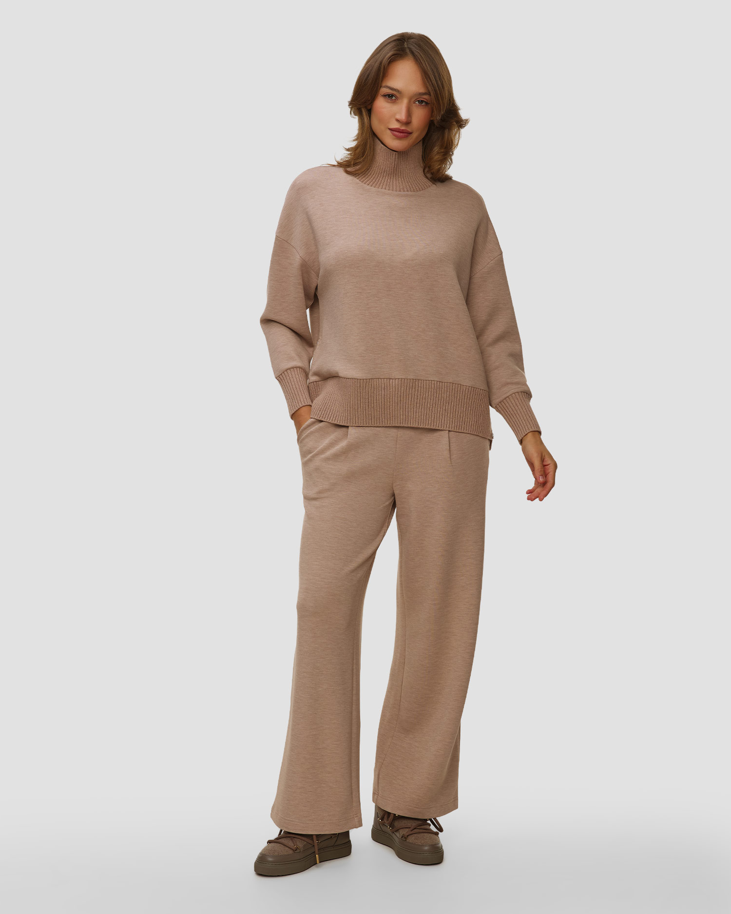 Varley The Extra Wide Leg Pant 29.5 Damenhose aus Viskose