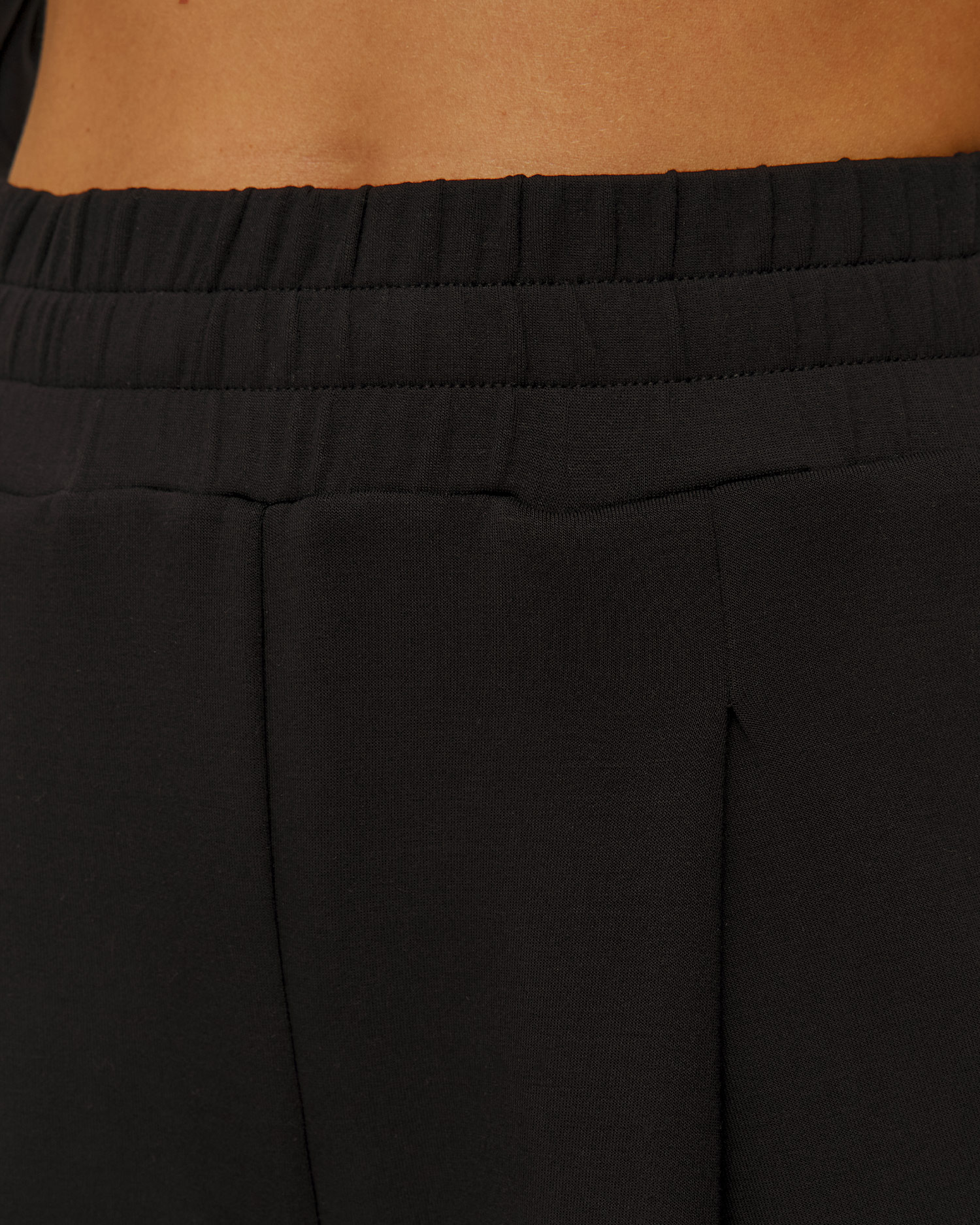 Černé dámské kalhoty z viskózy Varley The Extra Wide Leg Pant 32