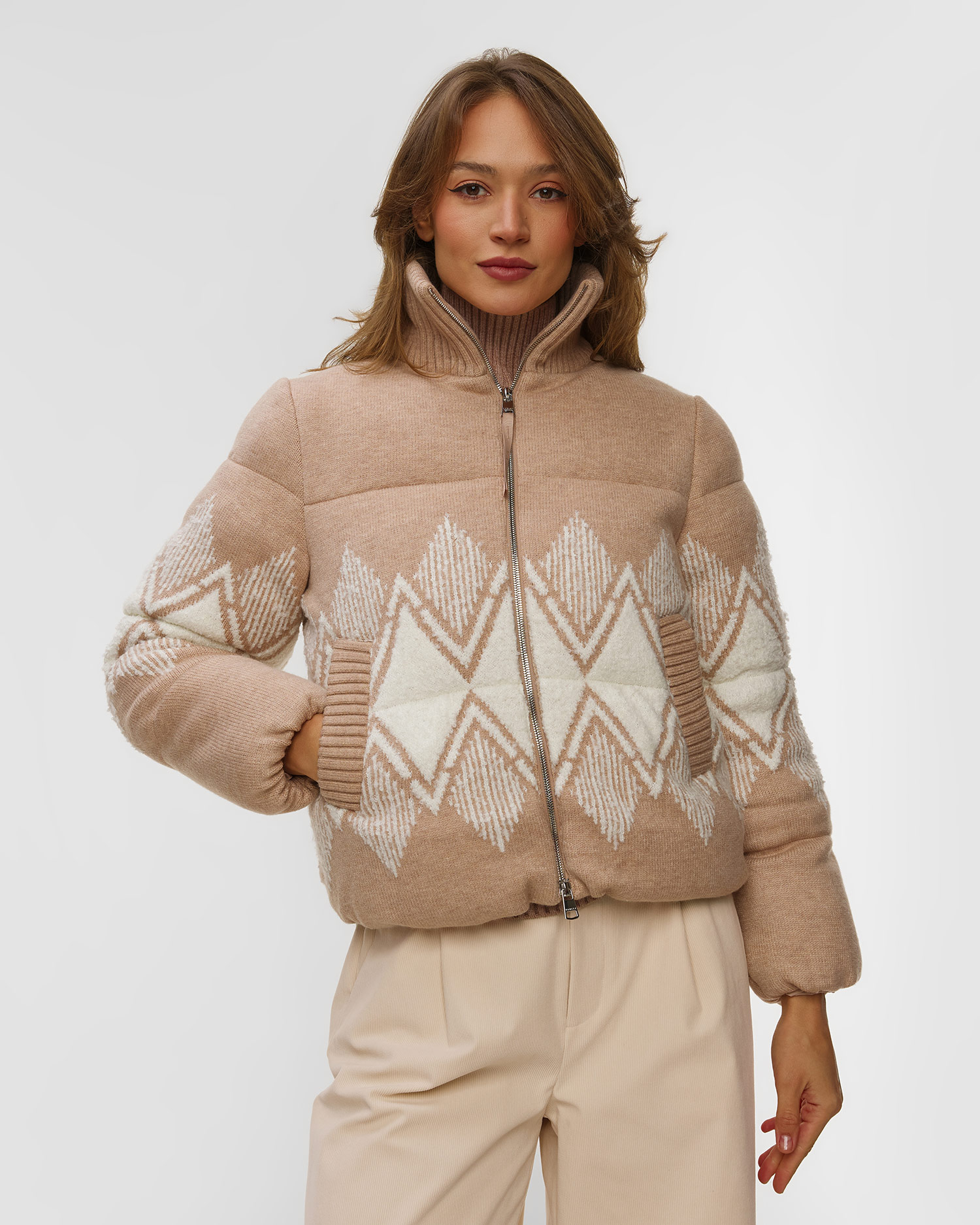 Kurtka damska Belinda Knit Puffer Varley
