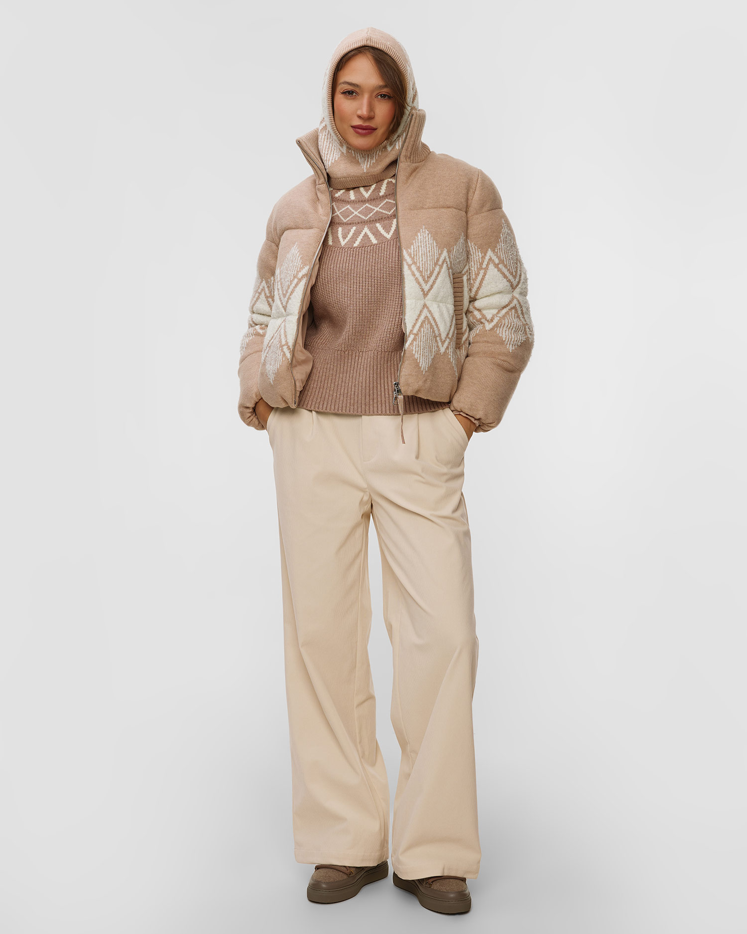 Kurtka damska Belinda Knit Puffer Varley