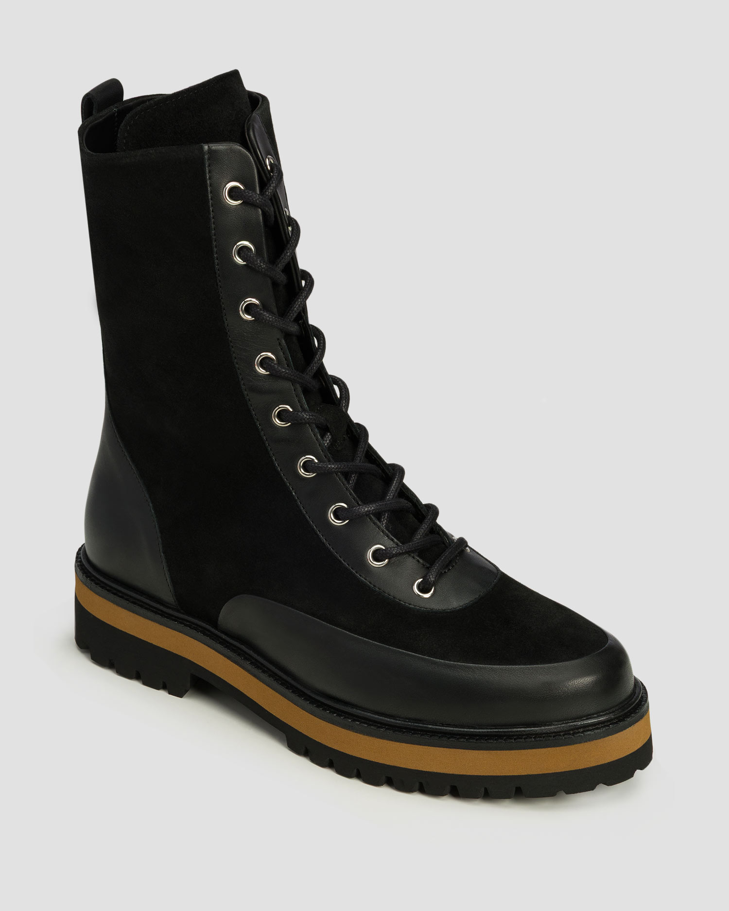 Scarpe in pelle da donna Varley Calsen Lug Sole Boot
