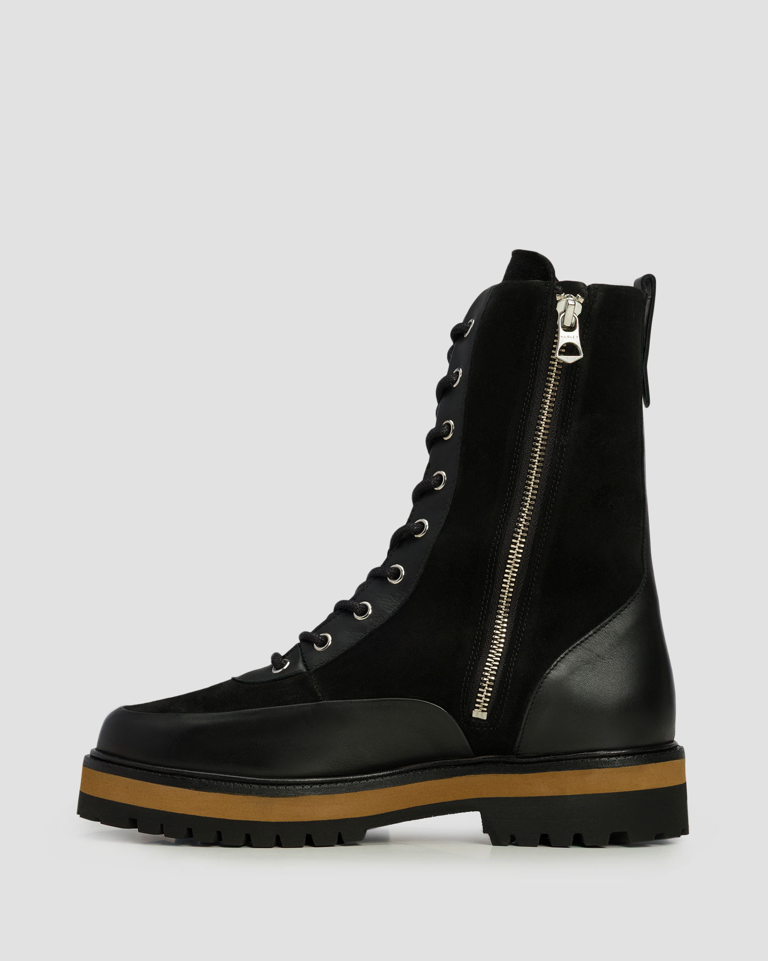 Scarpe in pelle da donna Varley Calsen Lug Sole Boot