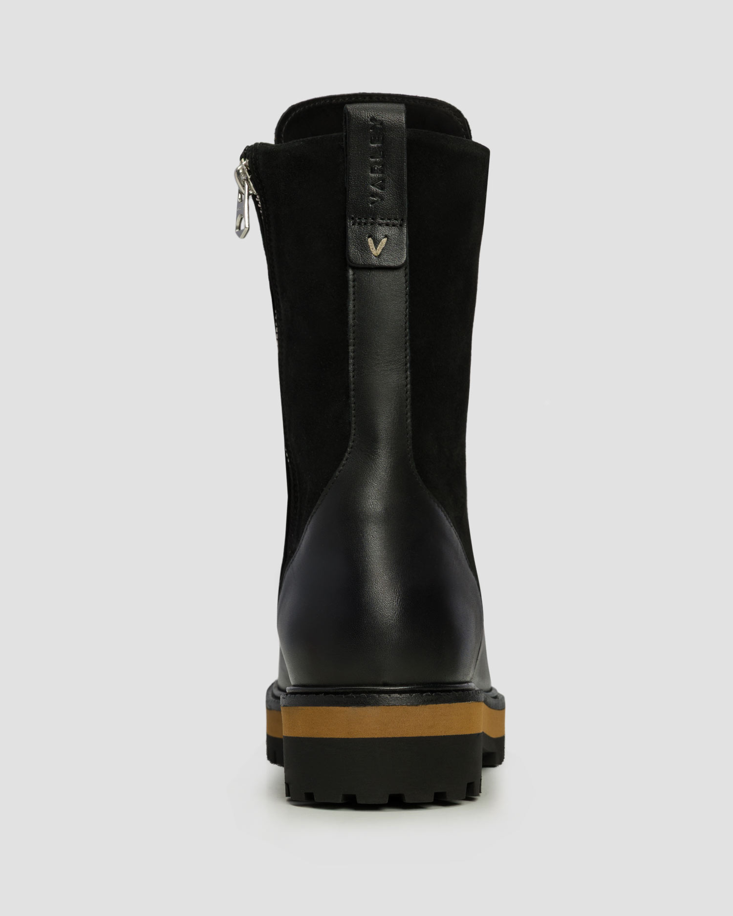 Scarpe in pelle da donna Varley Calsen Lug Sole Boot